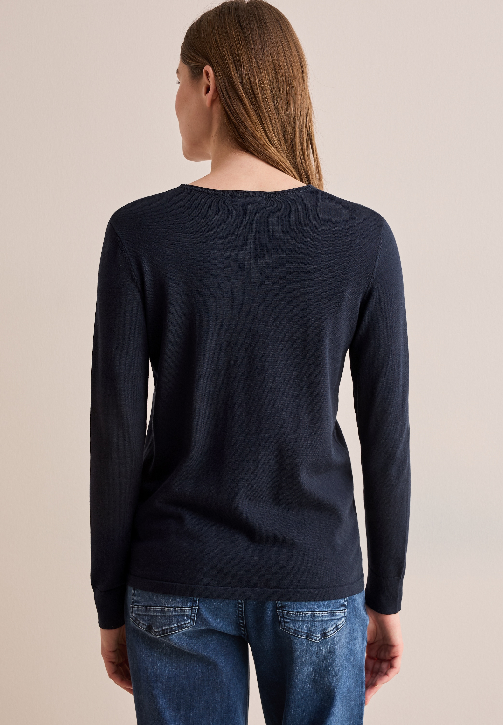 Cecil Strickpullover, mit V-Ausschnitt