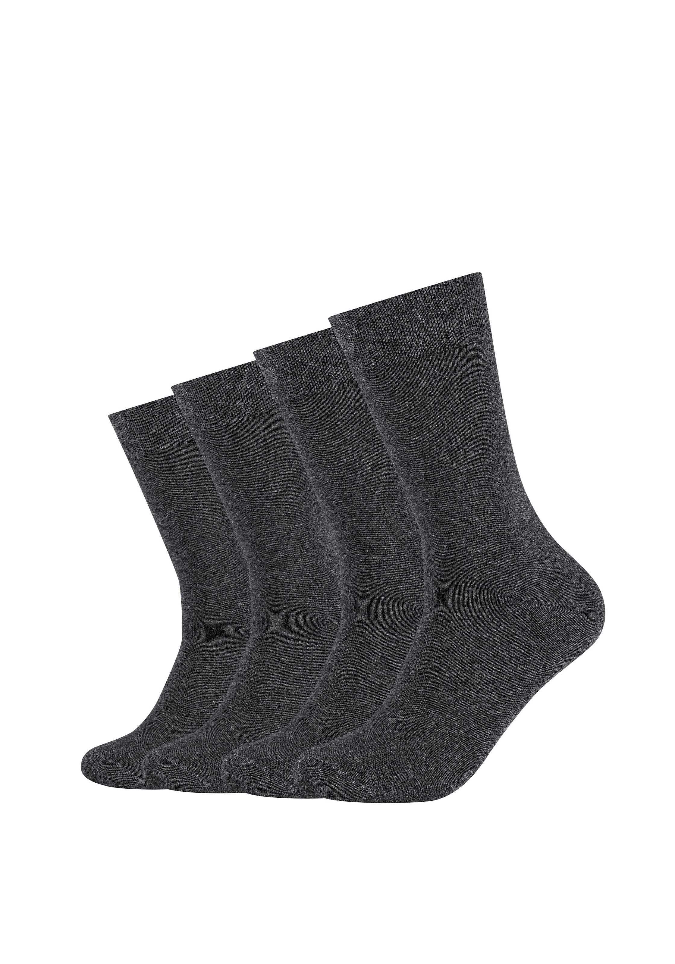 Socken, (Packung, 4 Paar), Atmungsaktiv: 97% Bio-Baumwolle