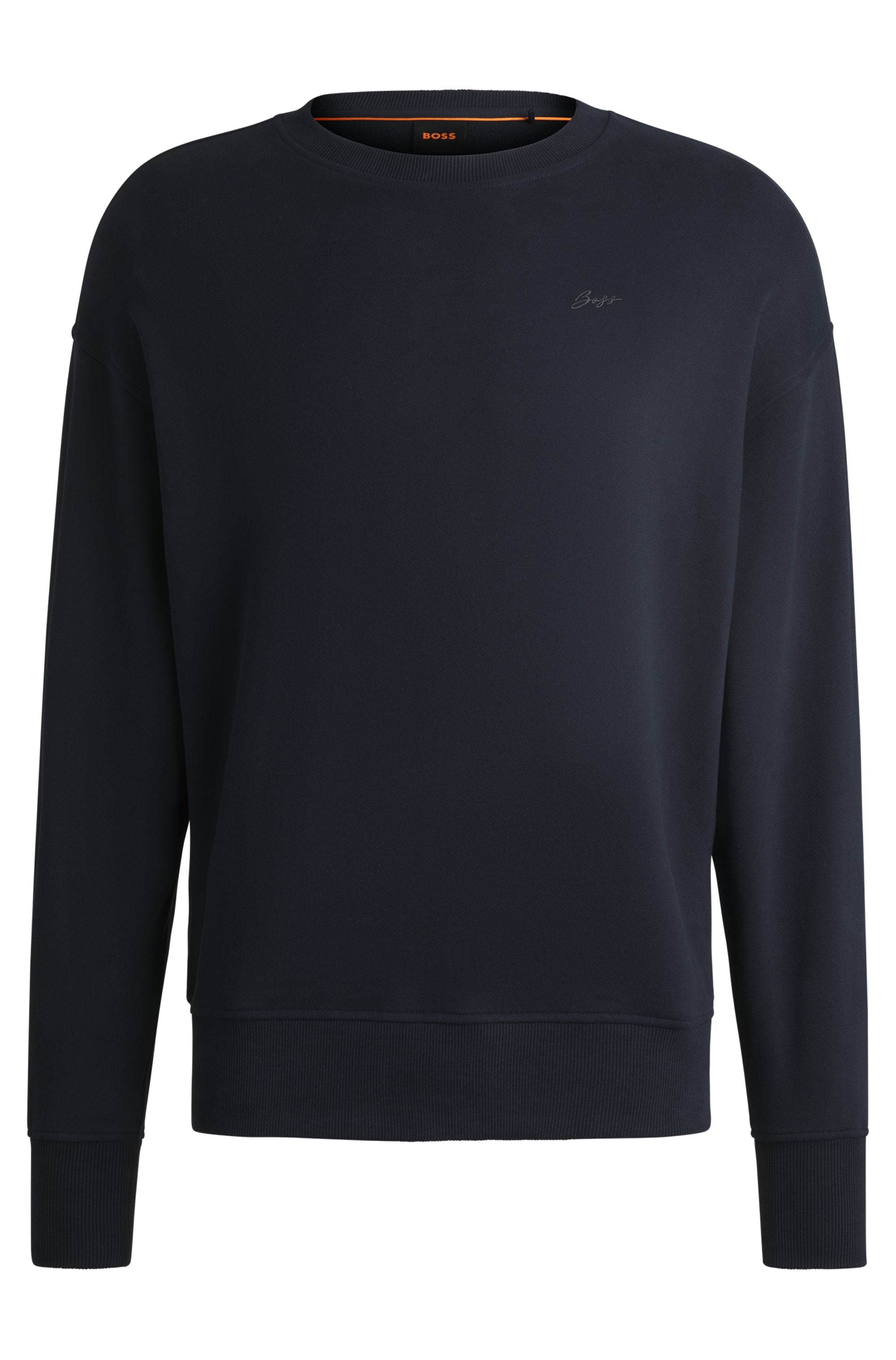 BOSS ORANGE Sweatshirt »Eteia Premium Damenmode«, oversized geschnitten, BOSS Logo