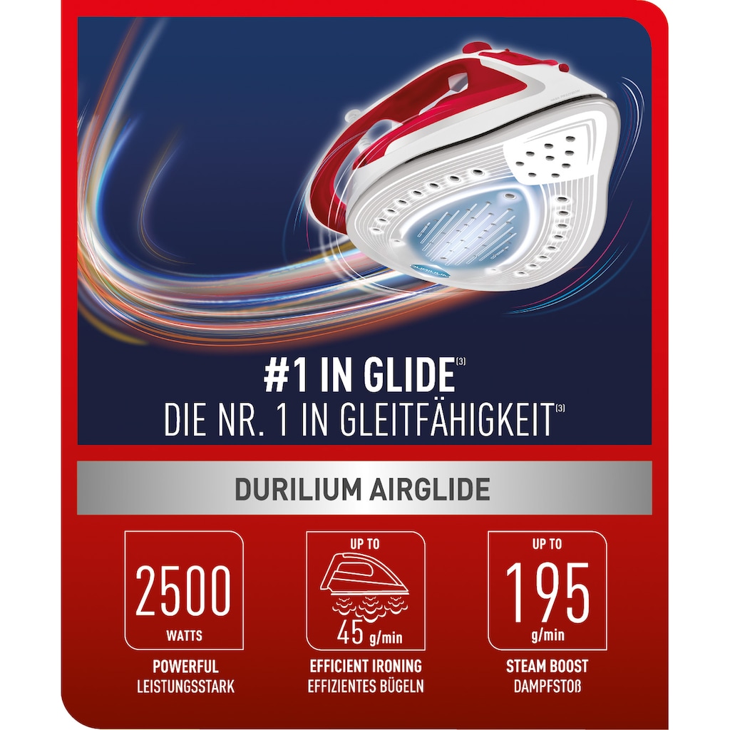 Tefal Dampfbügeleisen »FV5717 Easygliss Plus«, 2500 W