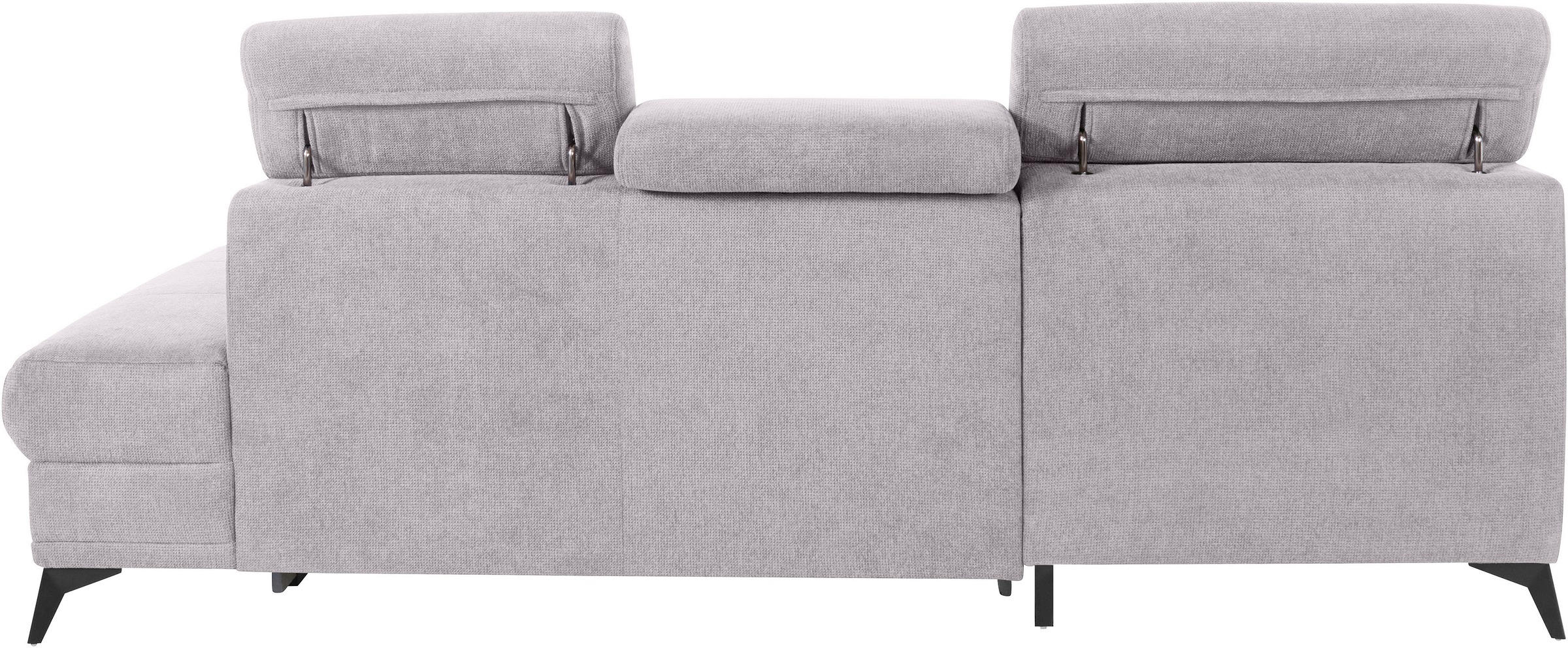 INOSIGN Ecksofa »Cardiz L-Form«, inkl.Kopfteilverstellung und Federkern wahlweise mit Bettfunktion