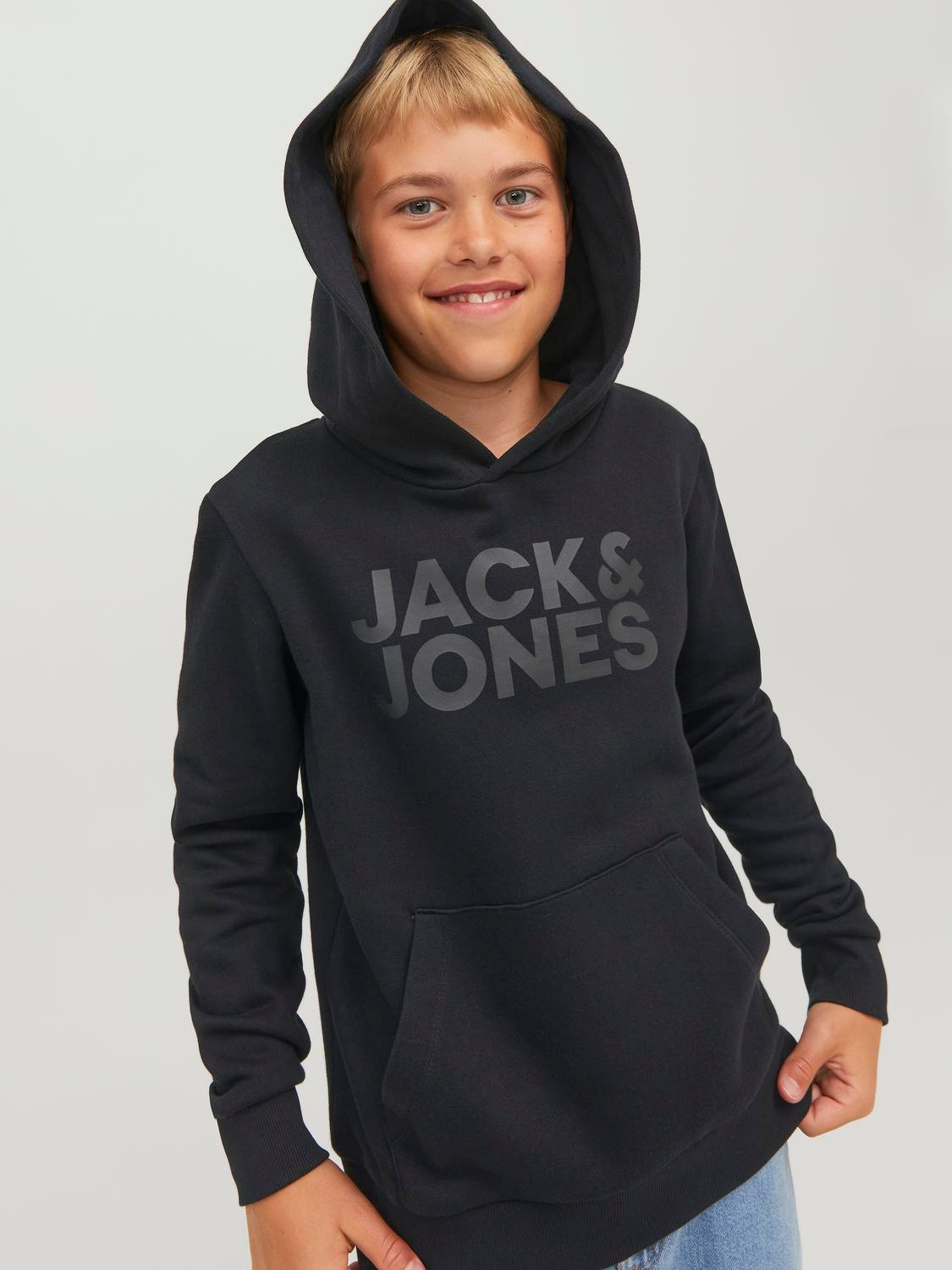 Jack & Jones Junior Kapuzensweatshirt »JJECORP LOGO SWEAT HOOD«