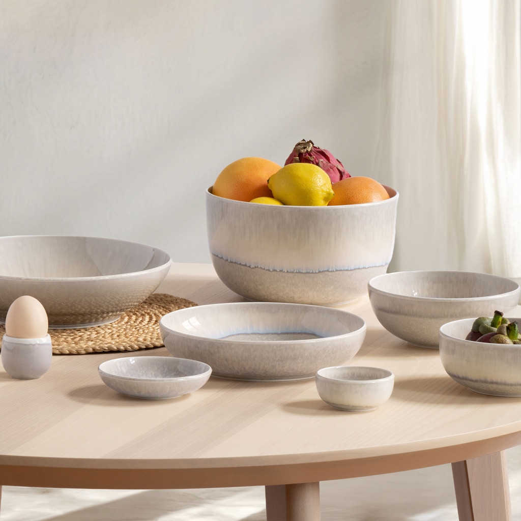 like. by Villeroy & Boch Dipschale »Dipschalen Perlemor Sand ø 8 cm 4er Set beige« 4 Spülmaschinengeeignet, Mikrowellengeeignet