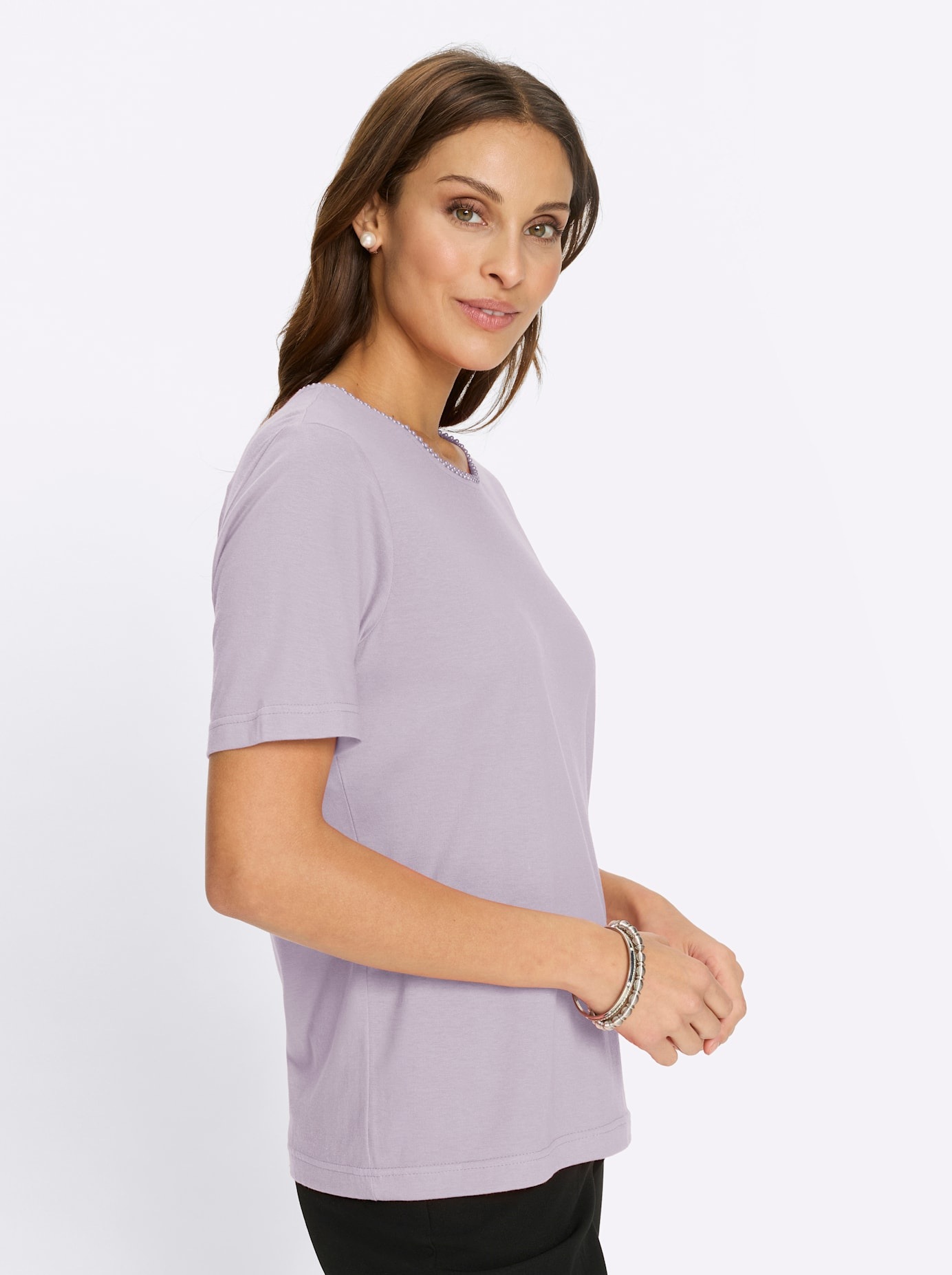 Lady Rundhalsshirt »Rundhals-Shirt« 1 tlg.