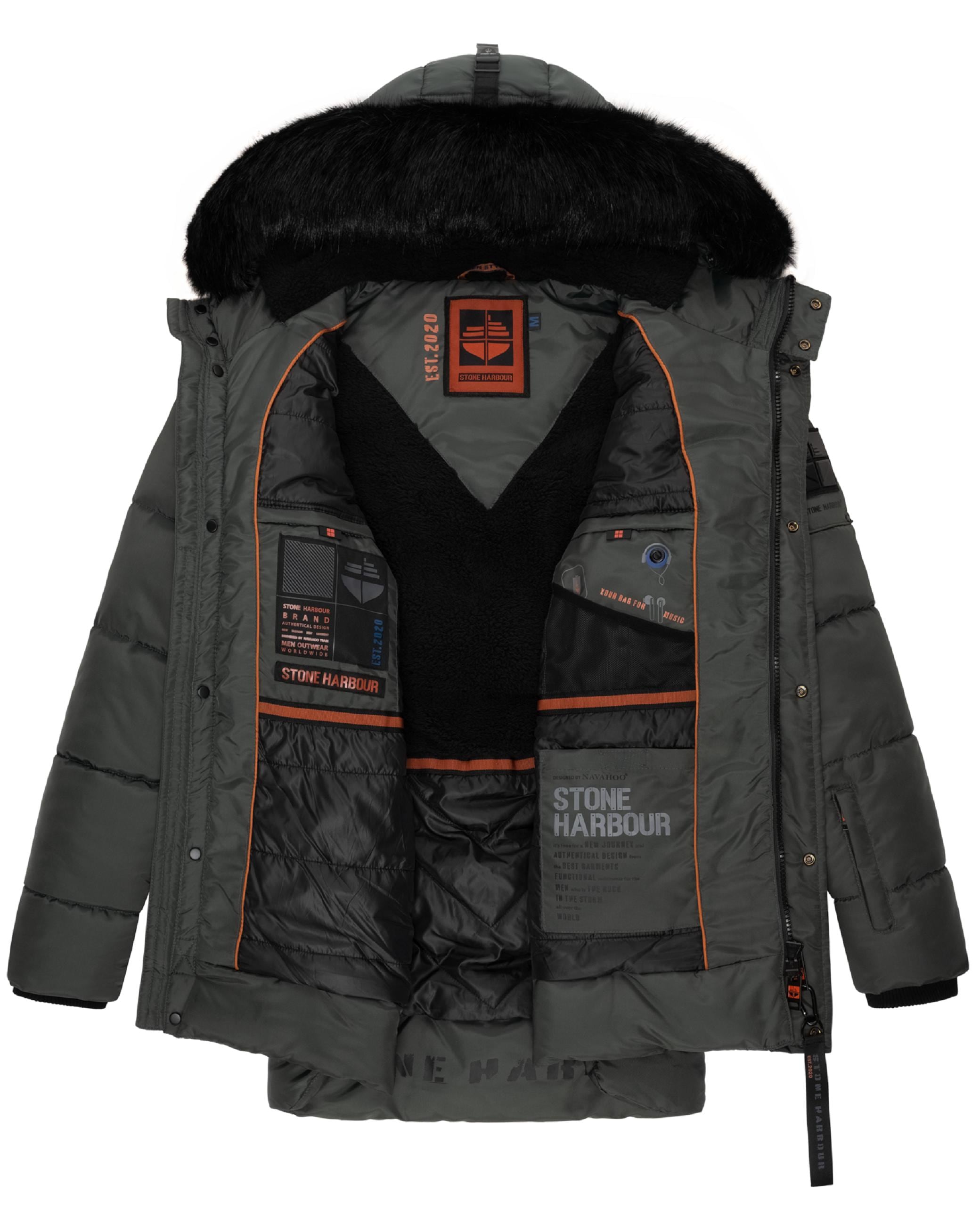 Stone Harbour Steppjacke »Winterjacke Mironoo«, mit Kapuze