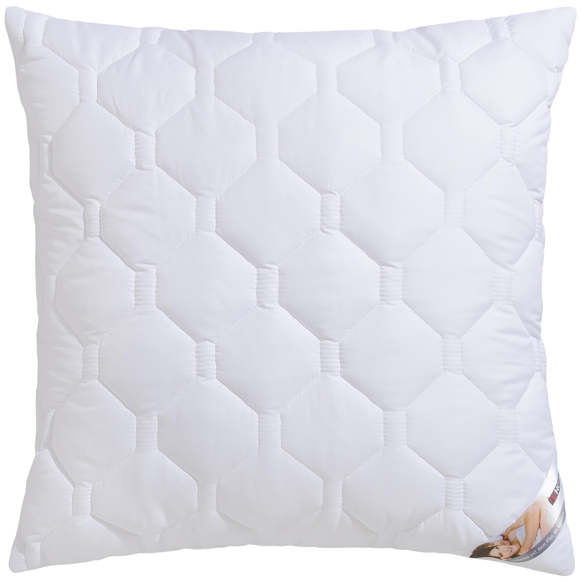 gute (1 und Füllung: mit Kissen 80x80 Shop Online °C Atmungsaktivität cm, bis 40x80 kochfest 95 cm«, St.), im Kopfkissen OTTO Polyester, »Rike my Microfaserkissen sehr home Bezug: Polyester,