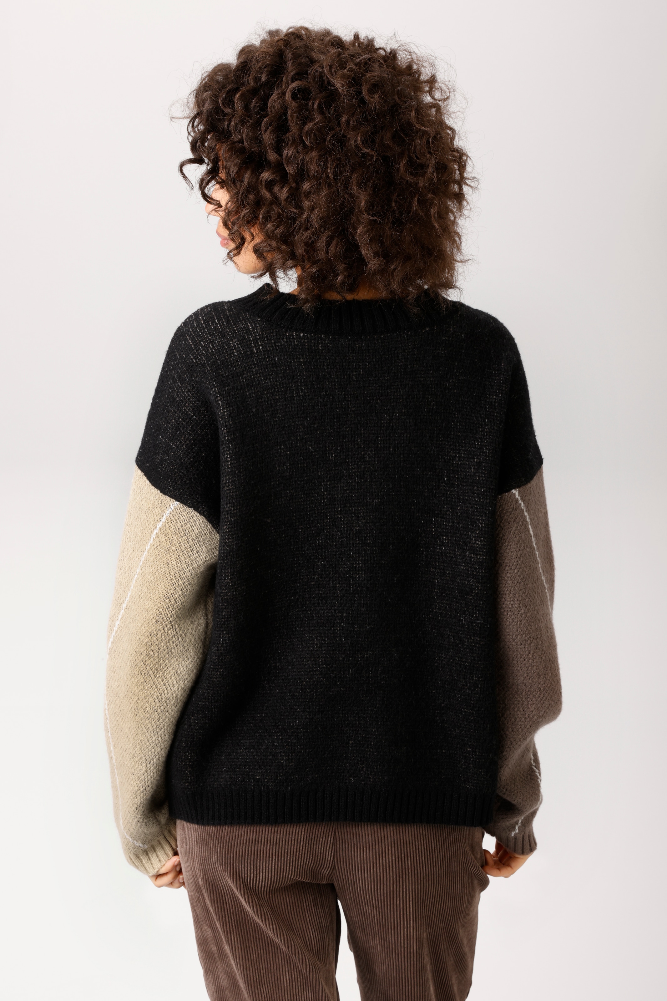 Aniston CASUAL Strickpullover mit großflächigem Rauten-Muster - NEUE KOLLEKTION
