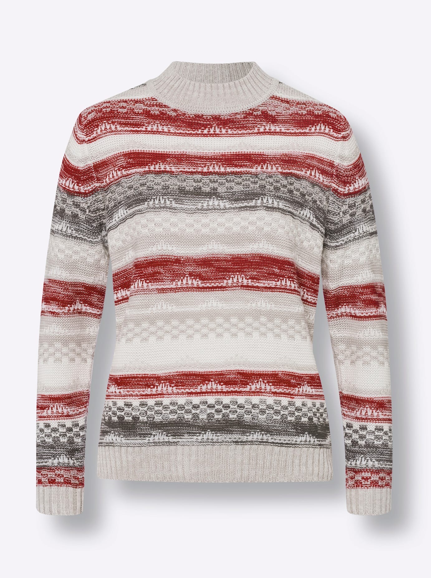 Classic Basics Stehkragenpullover »Langarm-Pullover«