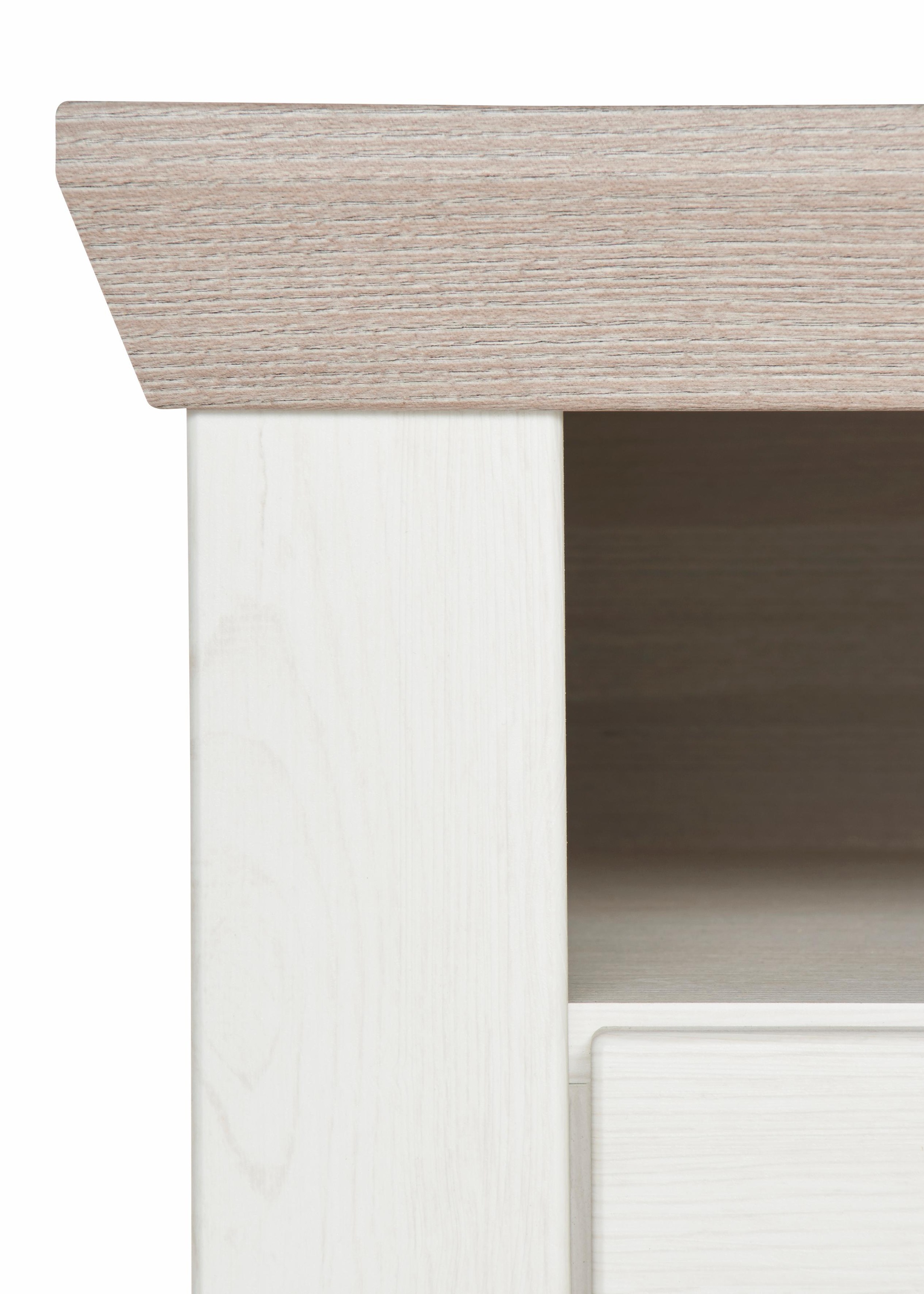 set one by Musterring Lowboard »York« Typ 31, mit 2 Schubkästen, Beleuchtung optional, Breite 140 cm