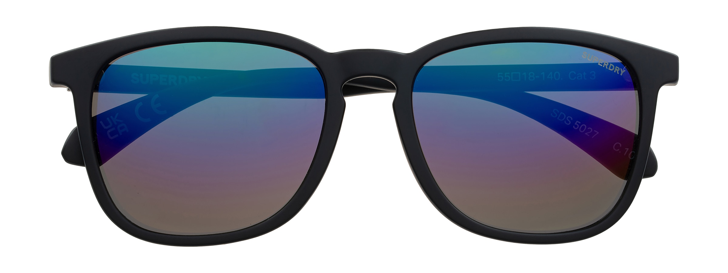 Superdry Sonnenbrille »Modell 996087« Vollrand, verspiegelte Gläser, Markenlogo am Bügel