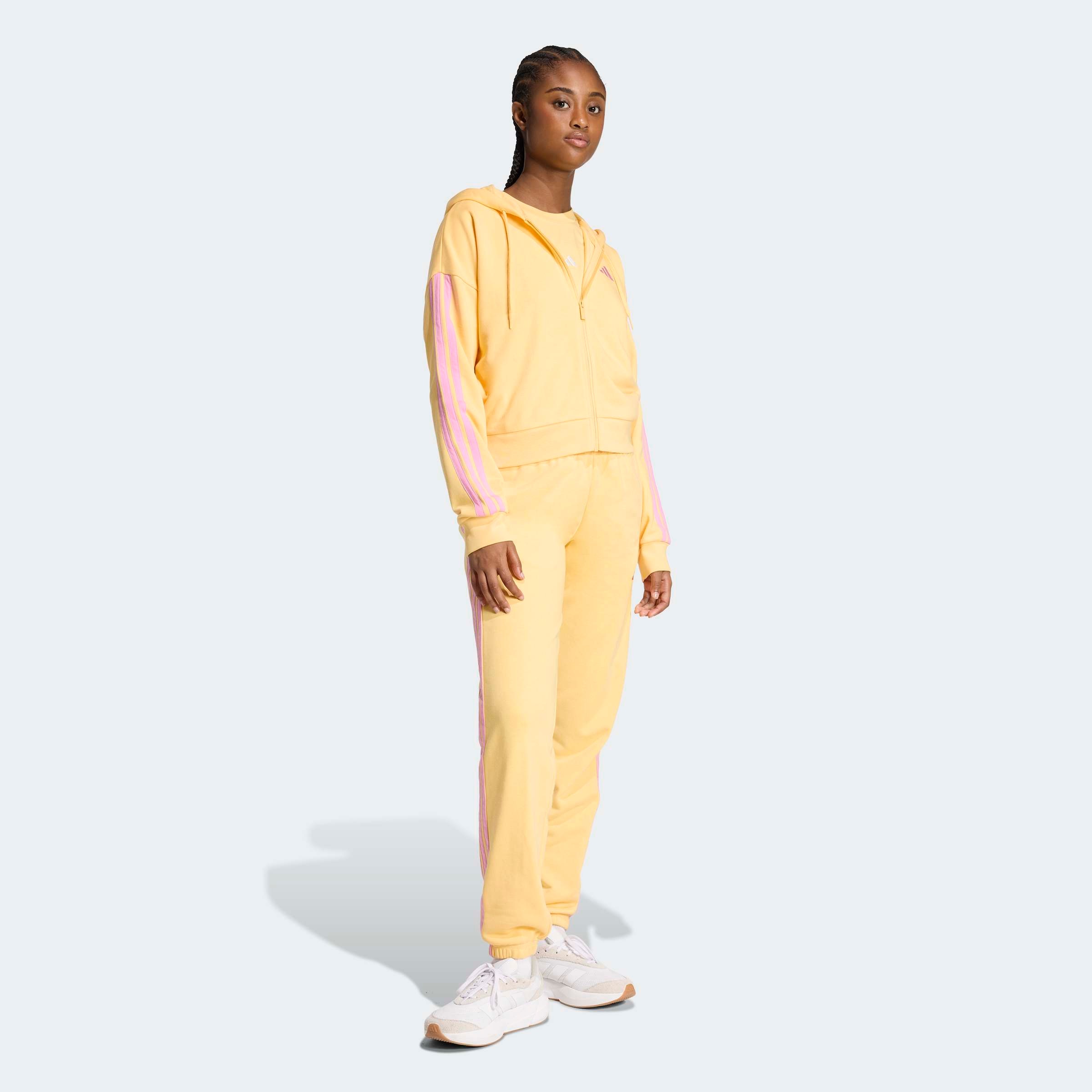 adidas Sportswear Kapuzensweatshirt »ESSENTIALS 3-STREIFEN FRENCH TERRY«
