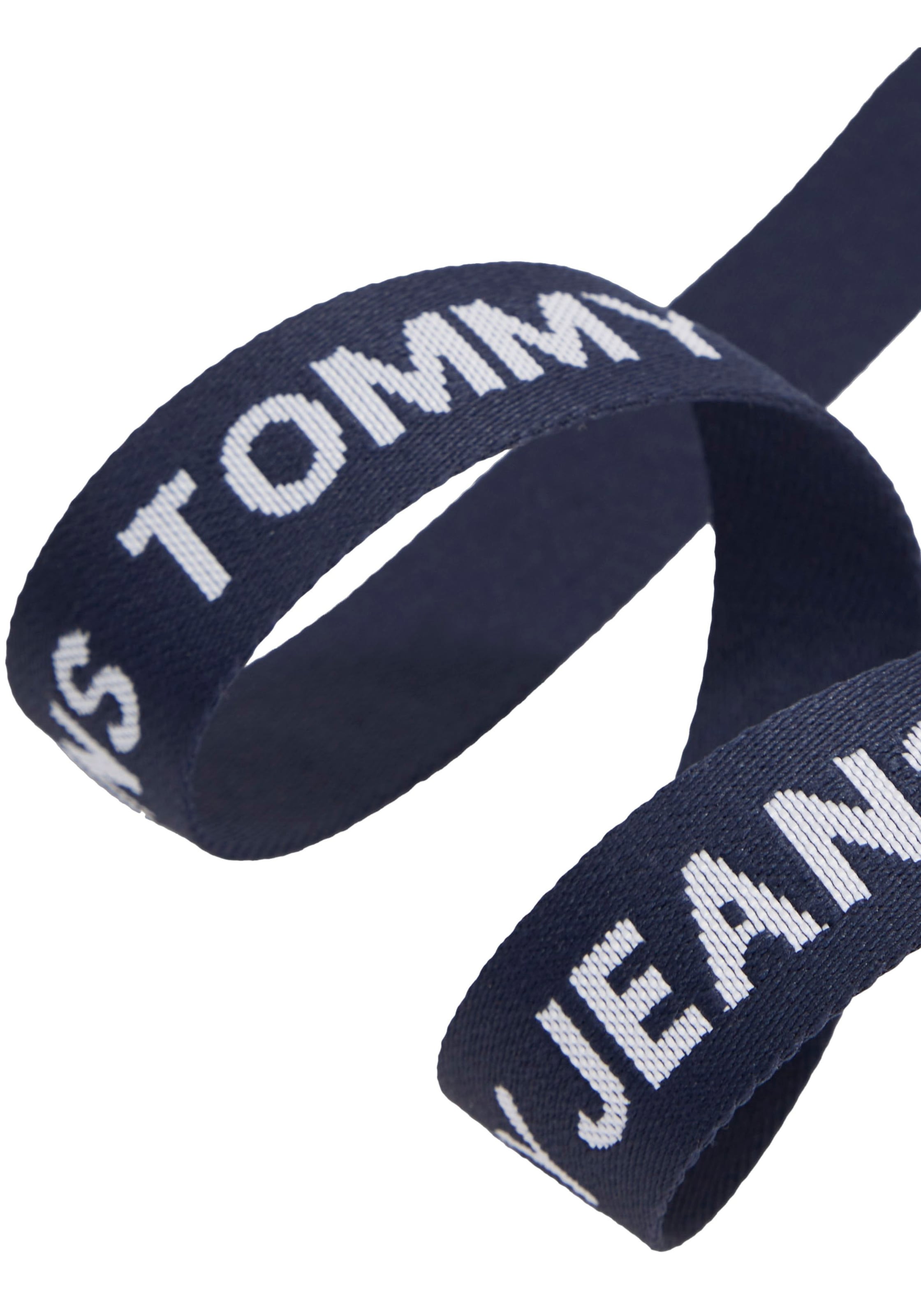 online bei Tommy Schriftzug Tommy OTTO Jeans Jeans mit durchgängigem kaufen Baxter«, Stoffgürtel »TJM