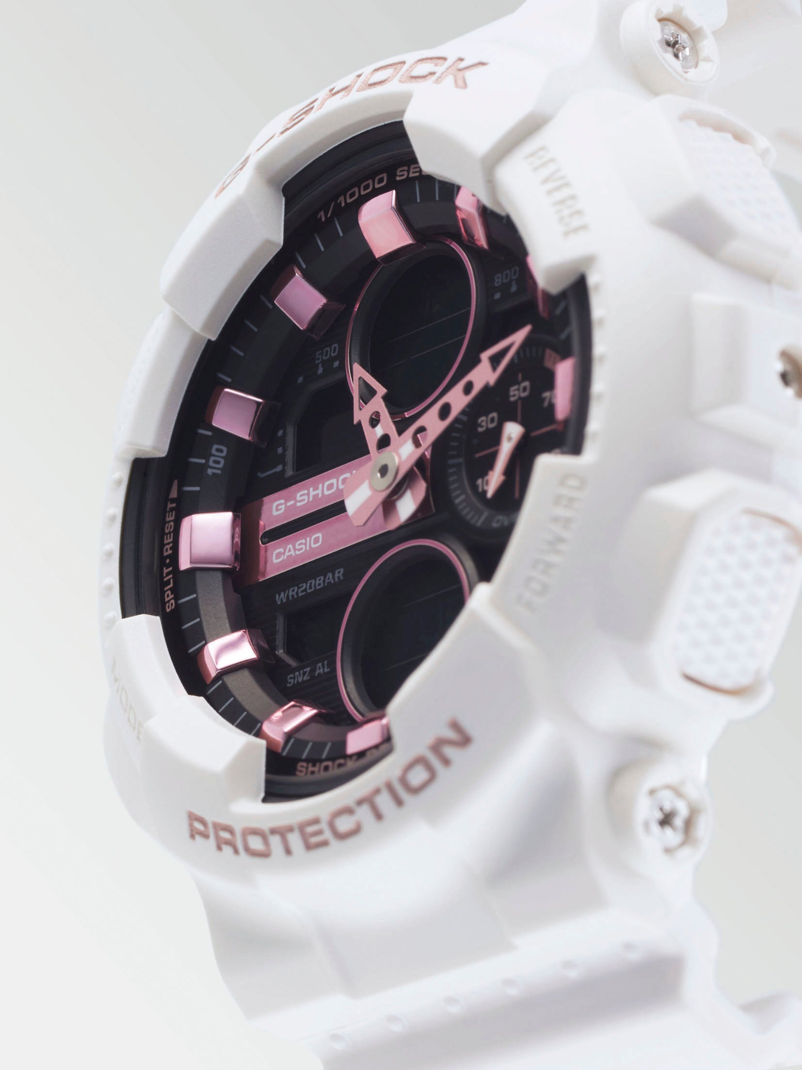 CASIO G-SHOCK Chronograph, Quarzuhr, Armbanduhr, Damen, Herren,Digitaluhr, bis 20 bar wasserdicht