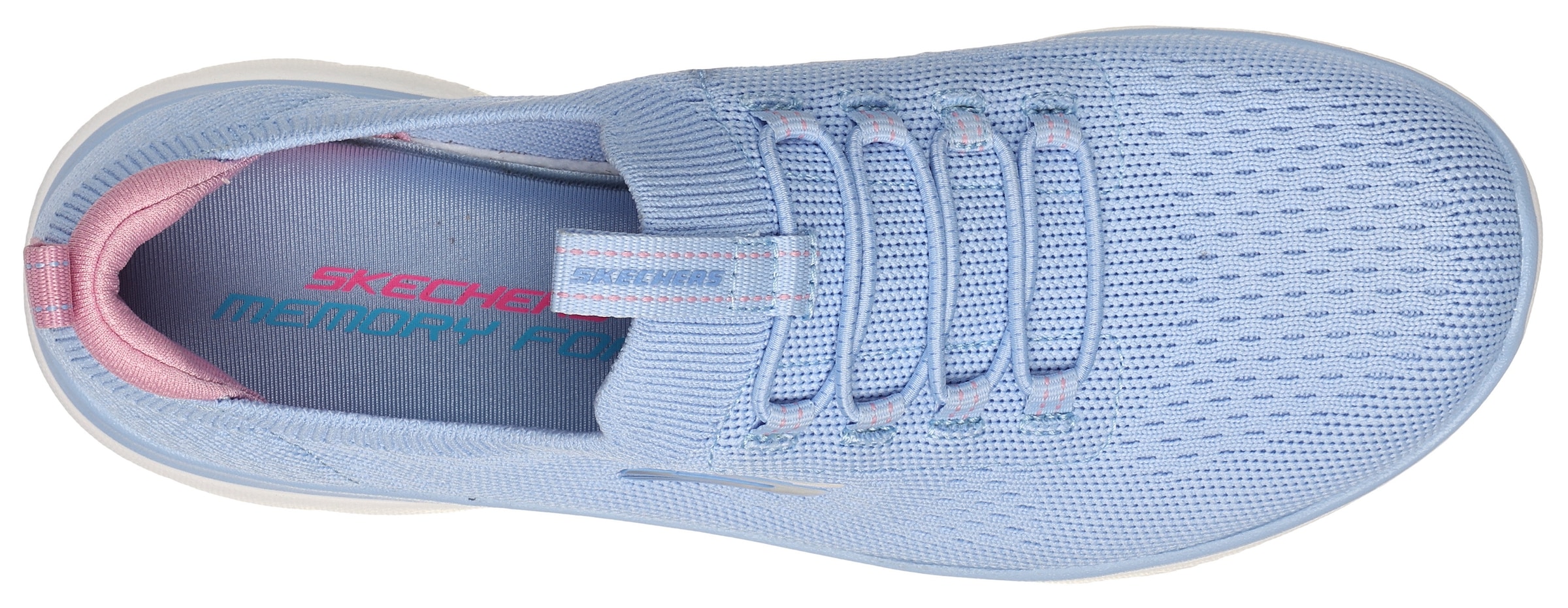 Skechers Slip-On Sneaker »SUMMITS«, Freizeitschuh, Halbschuh, Slipper mit flexibler Traktionslaufsohle