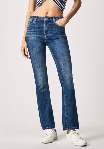 Pepe Jeans Bootcut-Jeans »DION FLARE«, mit hohem Bund, Stretch-Anteil und in 7/8-Länge kaufen