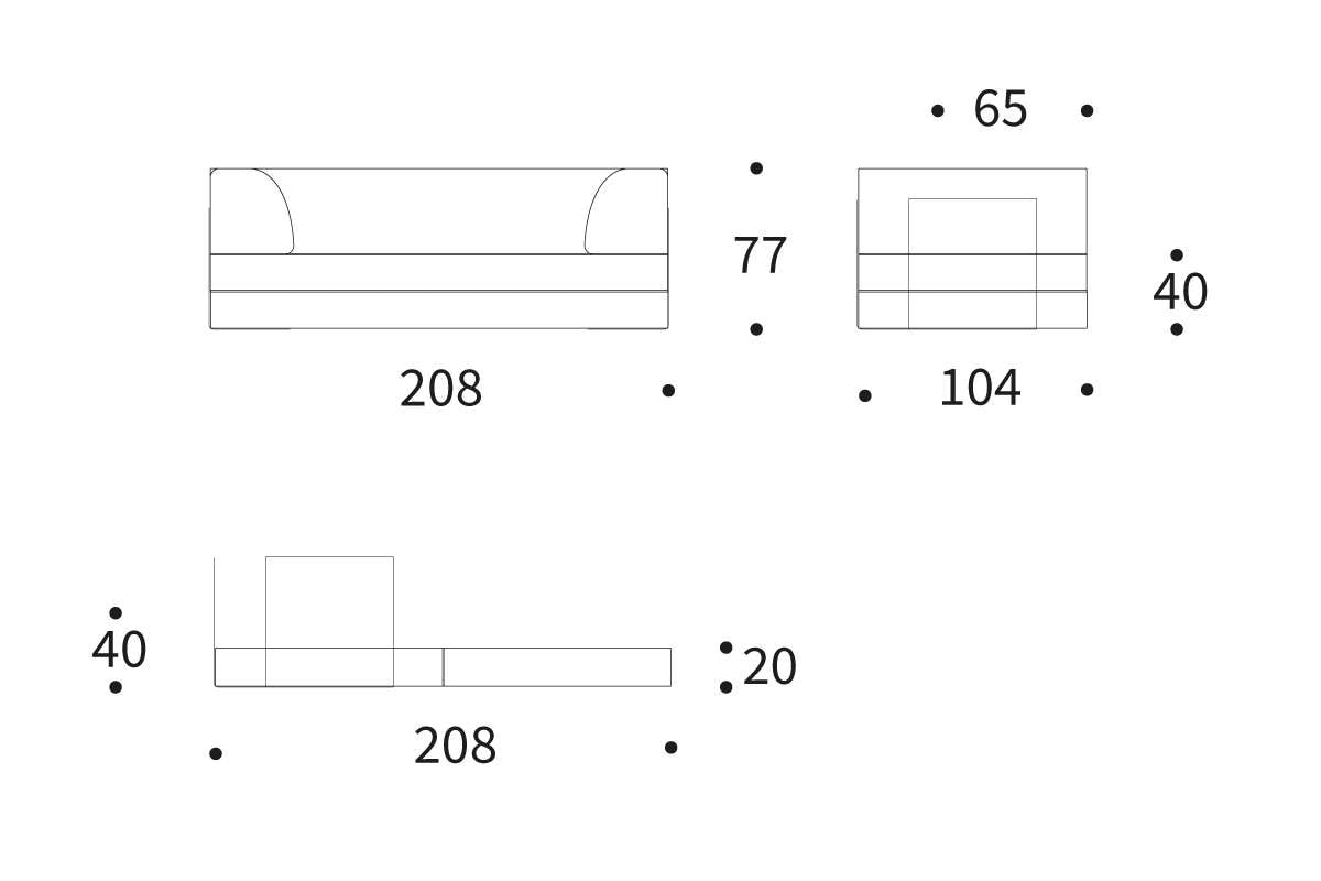 INNOVATION LIVING ™ Schlafsofa »Cozypad C02 - Modulsofa mit Daybed-Funktion – umklappbar« Umklappbar, Modular Designbar, komfortabel
