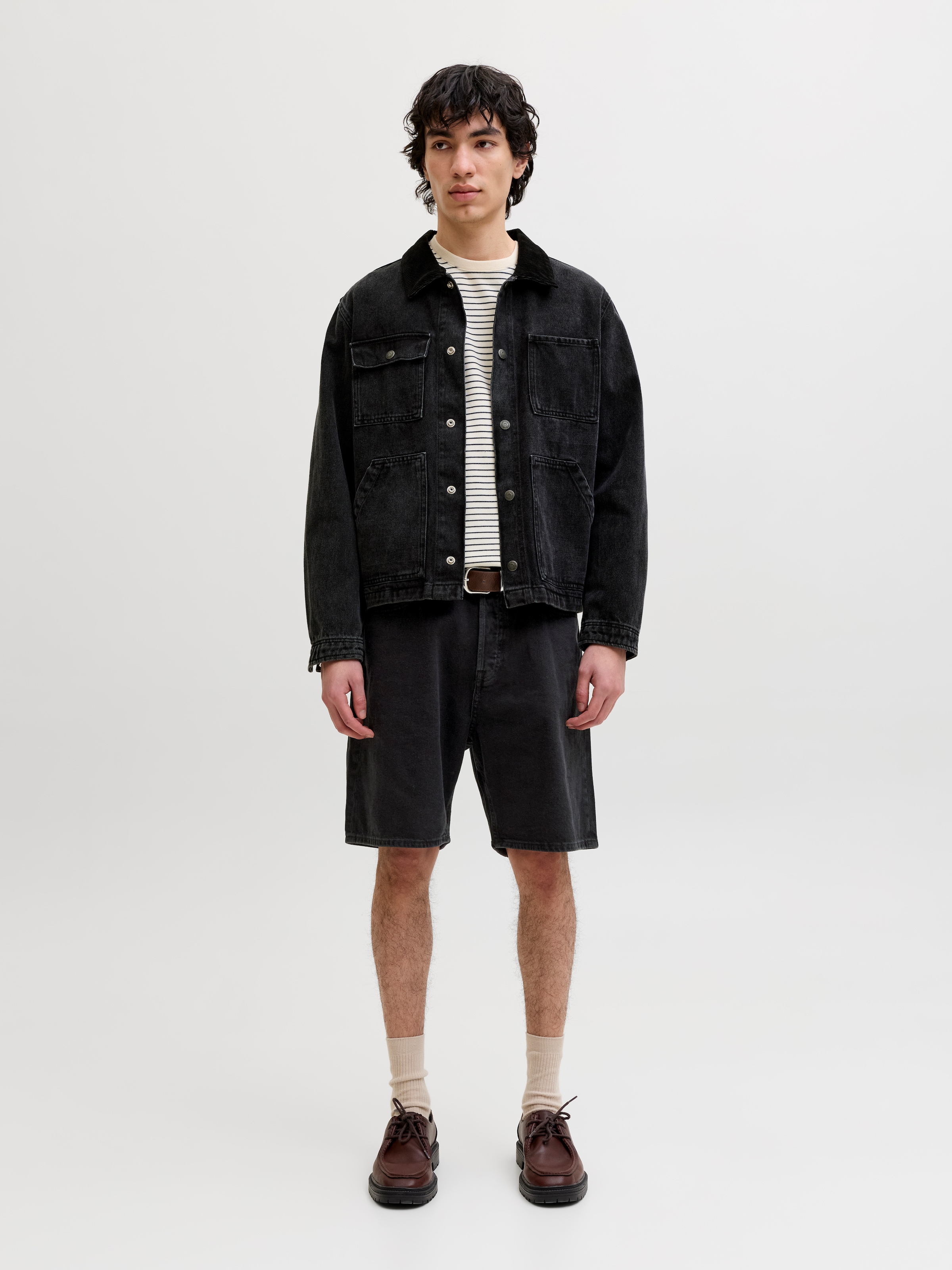 Jack & Jones Jeansshorts »JJITONY JJORIGINAL SHORTS AM 460 SN« Baumwollmischung, relaxed fit