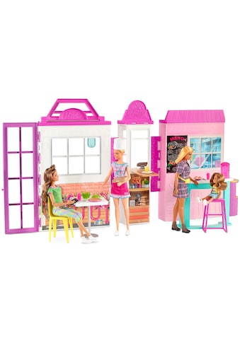 Barbie Spielwelt »Restaurant Bistro«, mit Puppe (blond) und Zubehör kaufen