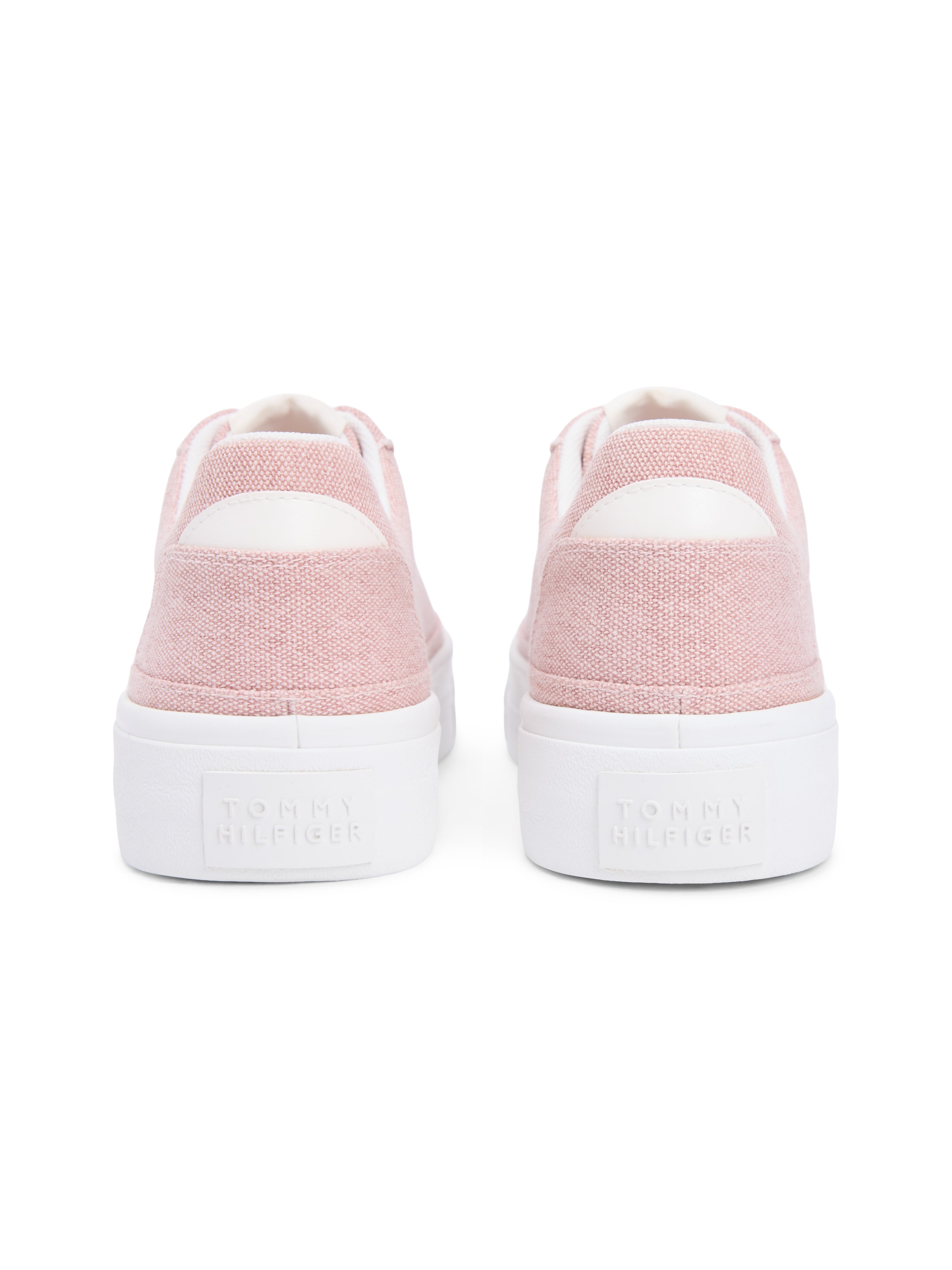 Tommy Hilfiger Plateausneaker »TH FOXING PLATFORM WASHED CANVAS«  Freizeitschuh, Halbschuh, Schnürschuh im angesagten Jeans-Look