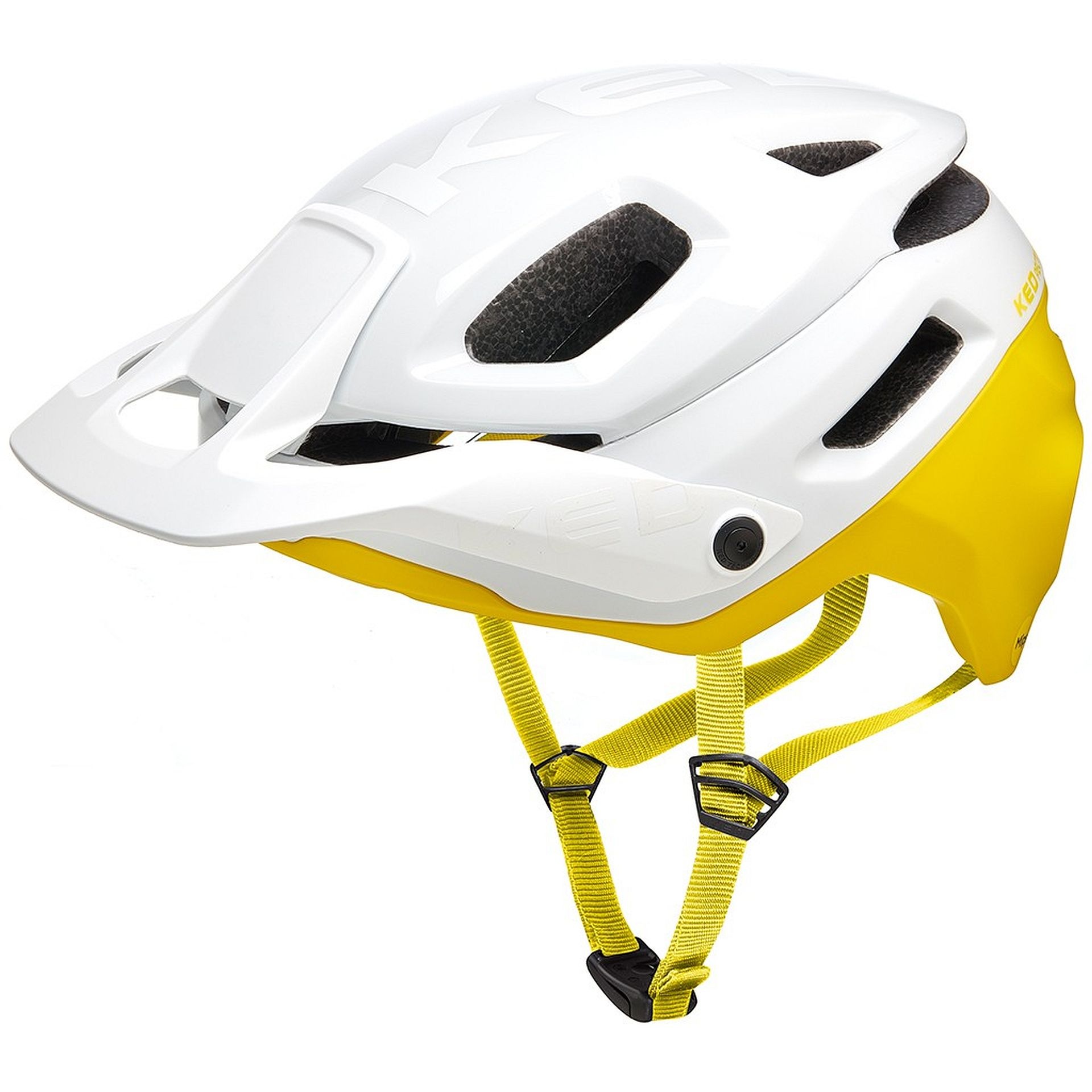 KED Helmsysteme Fahrradhelm »MTB Fahrradhelm Pector ME-1, weiß-gelb«