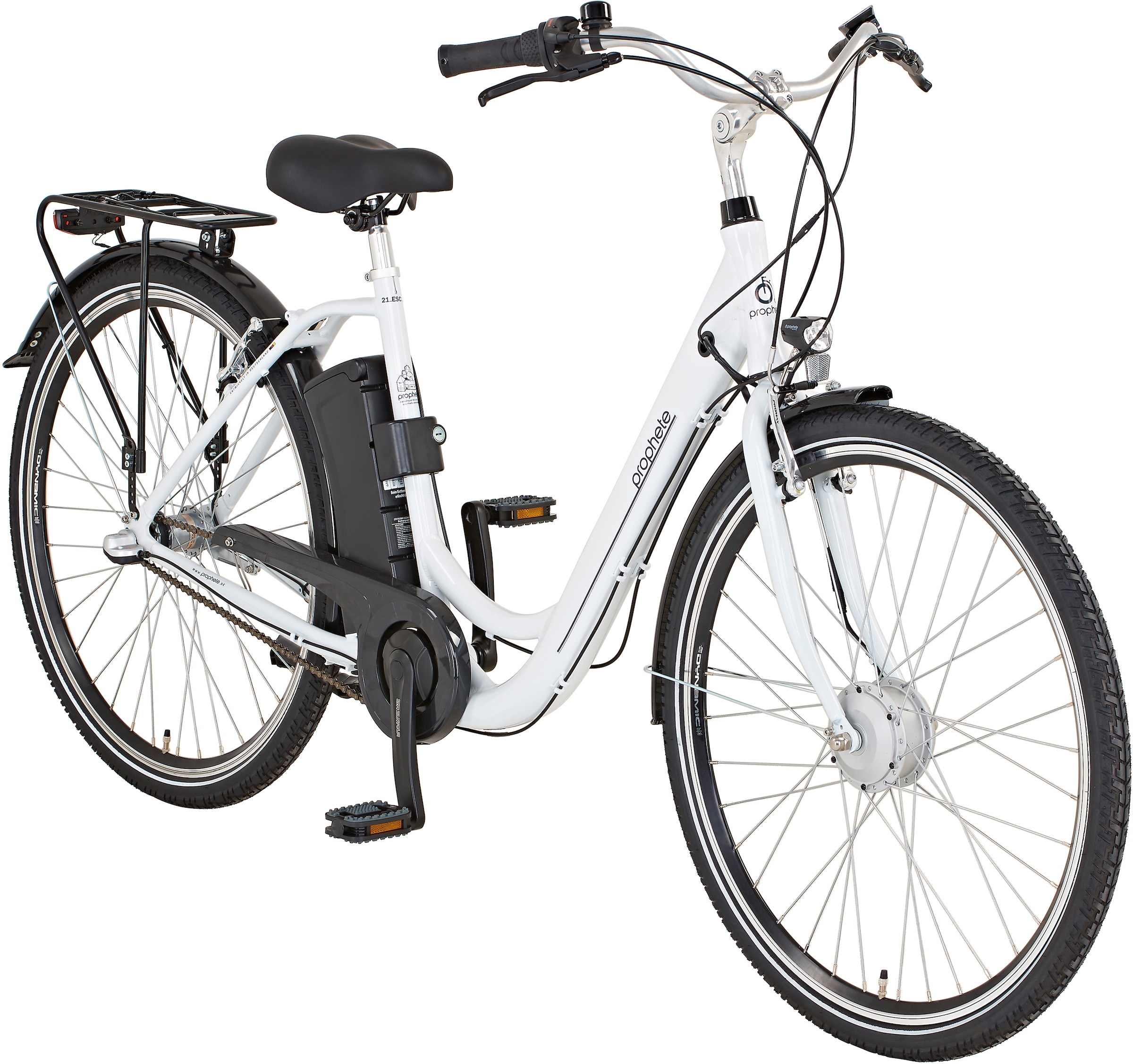 Prophete E-Bike »Geniesser 21.ESC.30«, 3 Gang, Shimano, Nexus, Frontmotor 250 W, Pedelec, Elektrofahrrad für Damen u. Herren