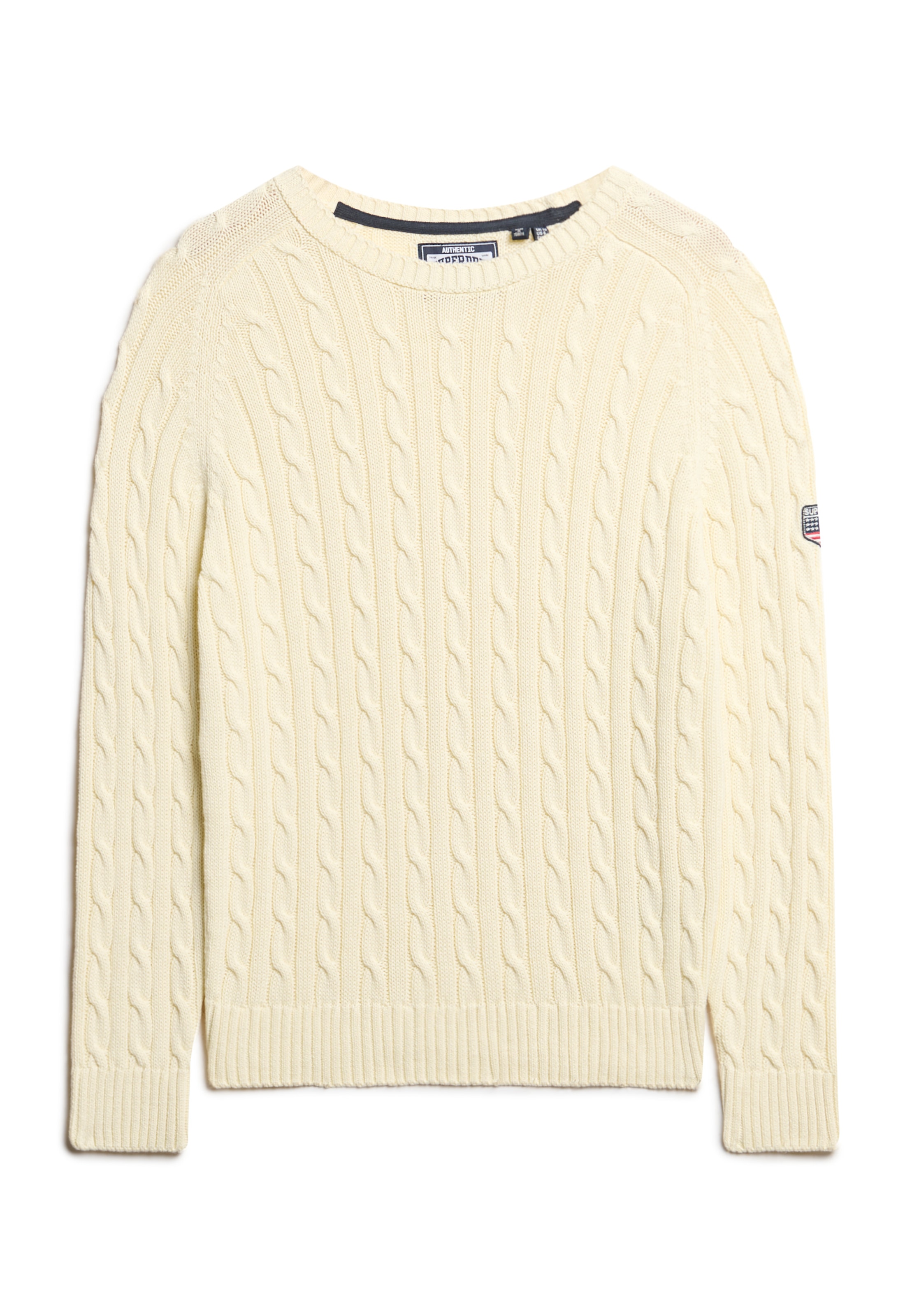 Superdry Strickpullover »SLOUCHY CABLE KNIT«
