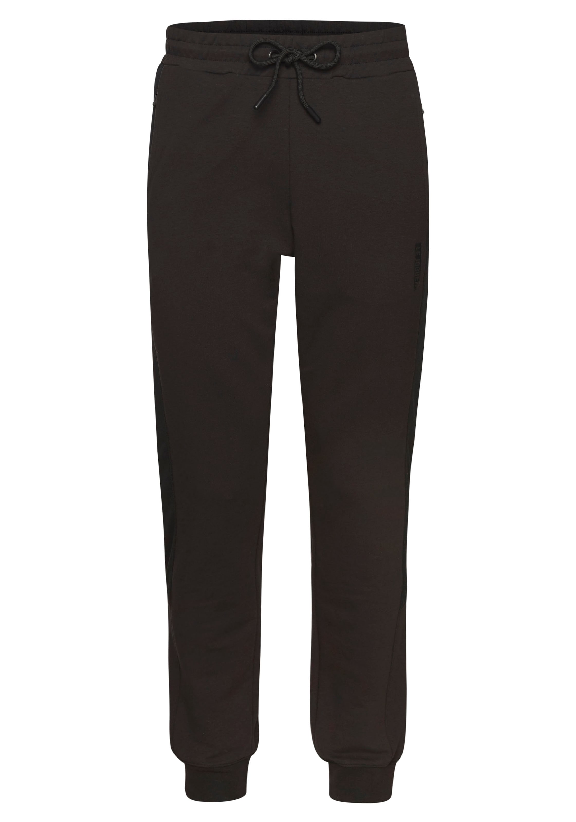 le jogger® Sweatpants, mit farblichen Einsatz und Reißverschlusstaschen