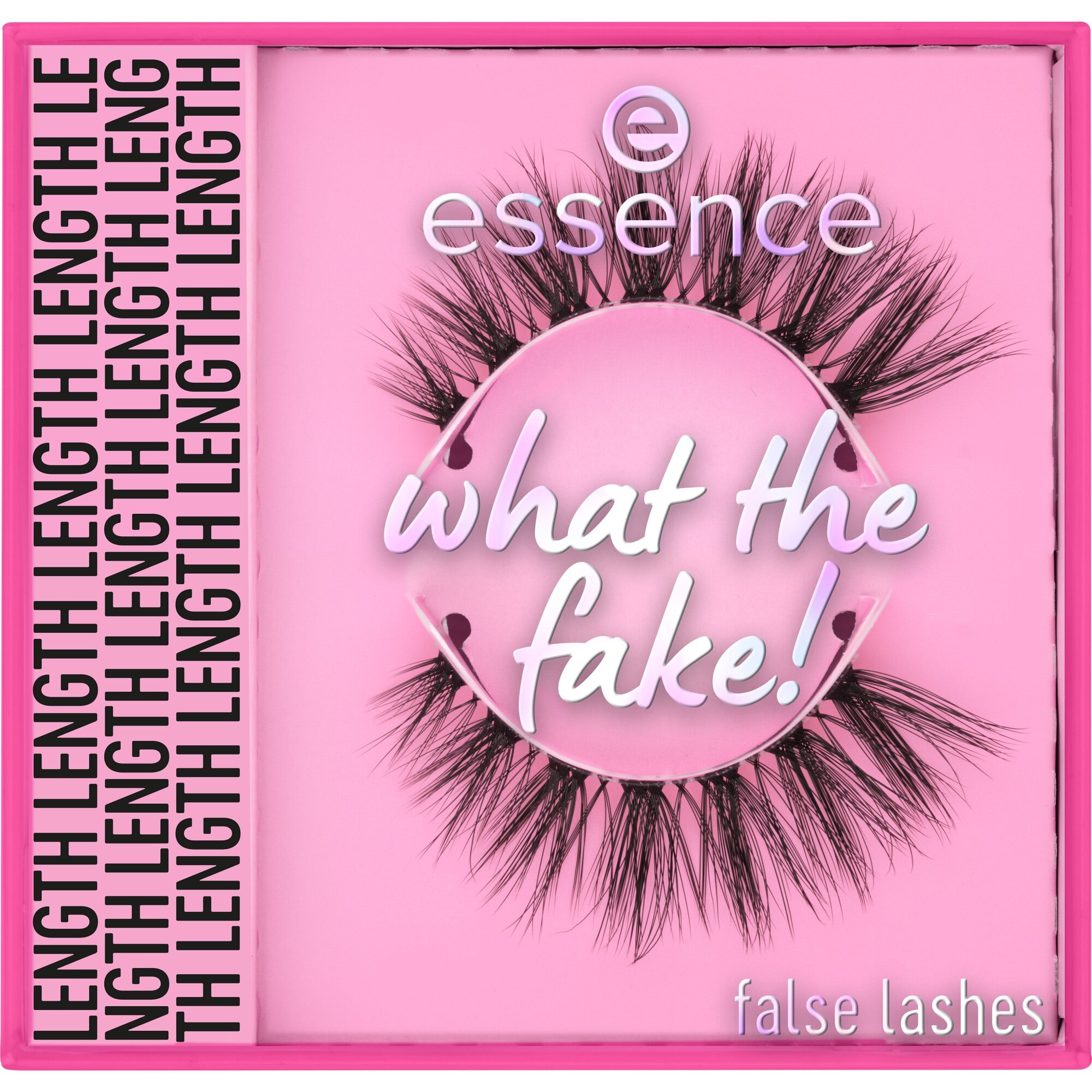 Essence Bandwimpern »what the fake! false lashes« 3-tlg., Wiederverwendbar