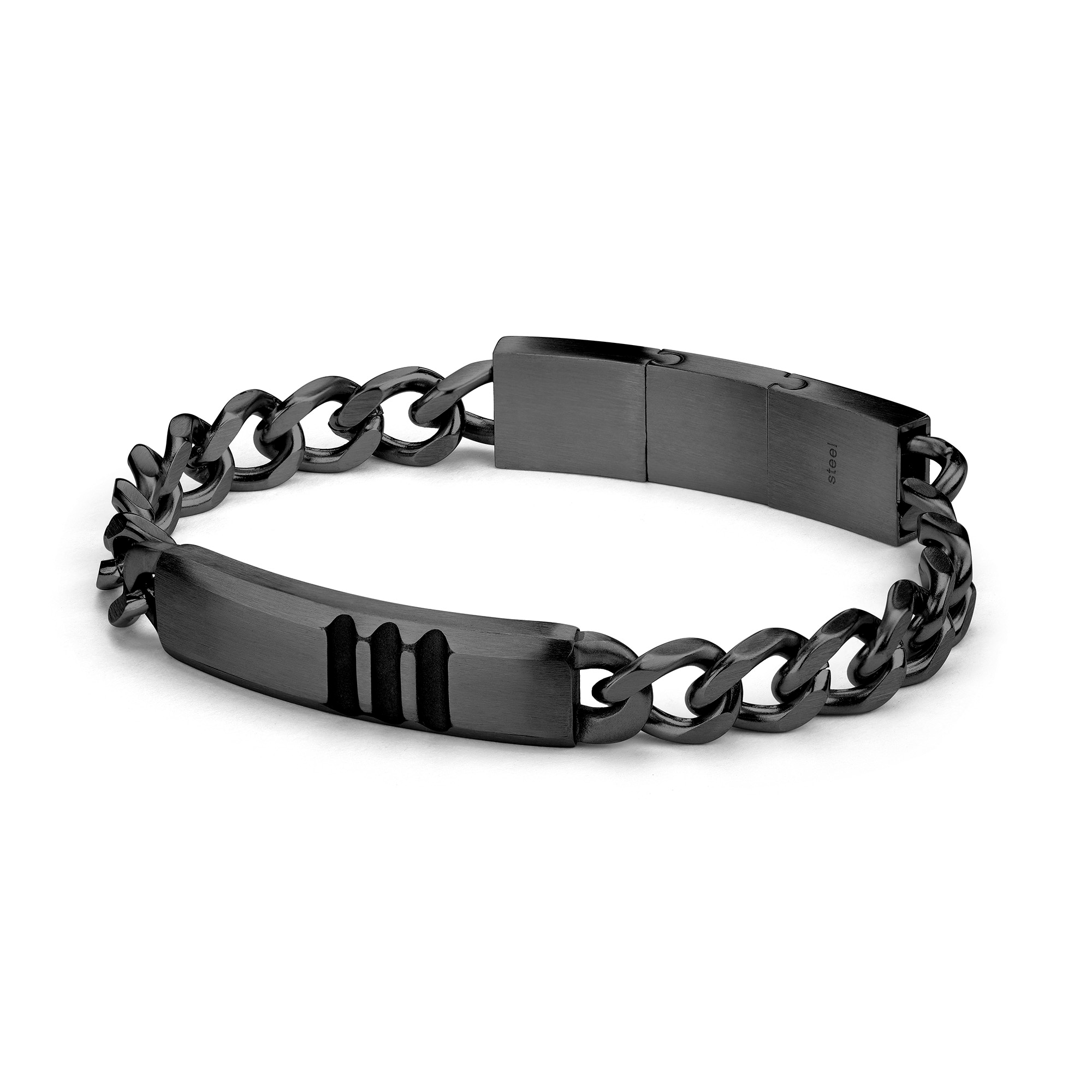 FYNCH-HATTON Armband »Schmuck Geschenk Edelstahl Armkette Curb Chain«