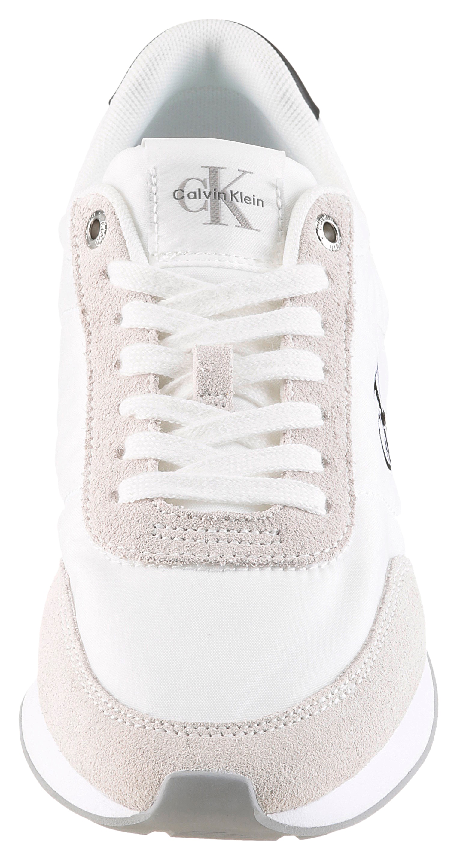 Calvin Klein Keilsneaker »RETRO RUNNER ESS MIX MAT«  Schnürschuh, Halbschuh, Freizeitschuh mit leichter Laufsohle