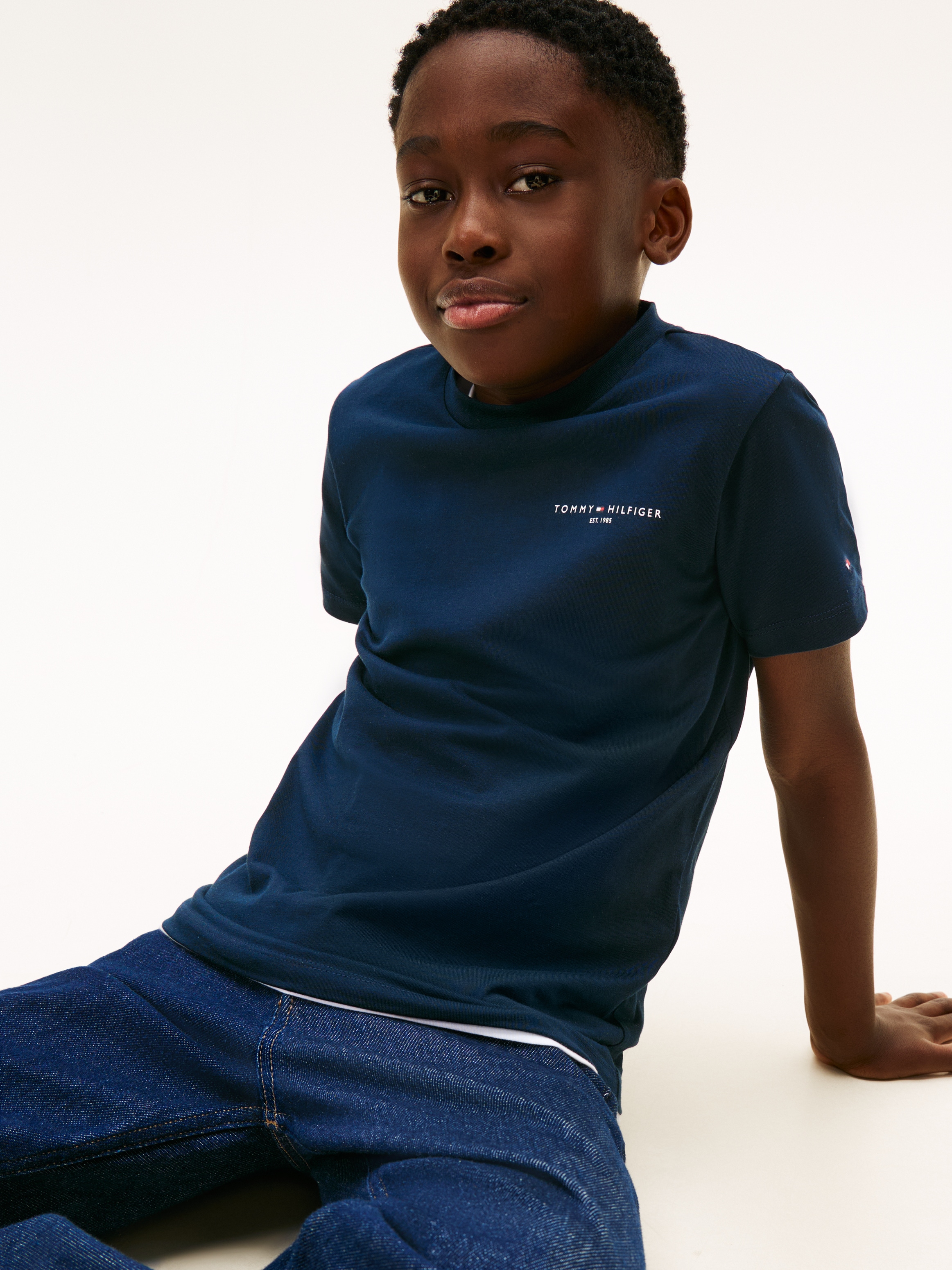 Tommy Hilfiger T-Shirt »MINI CORP T-SHIRT« Kinder bis 16 Jahre