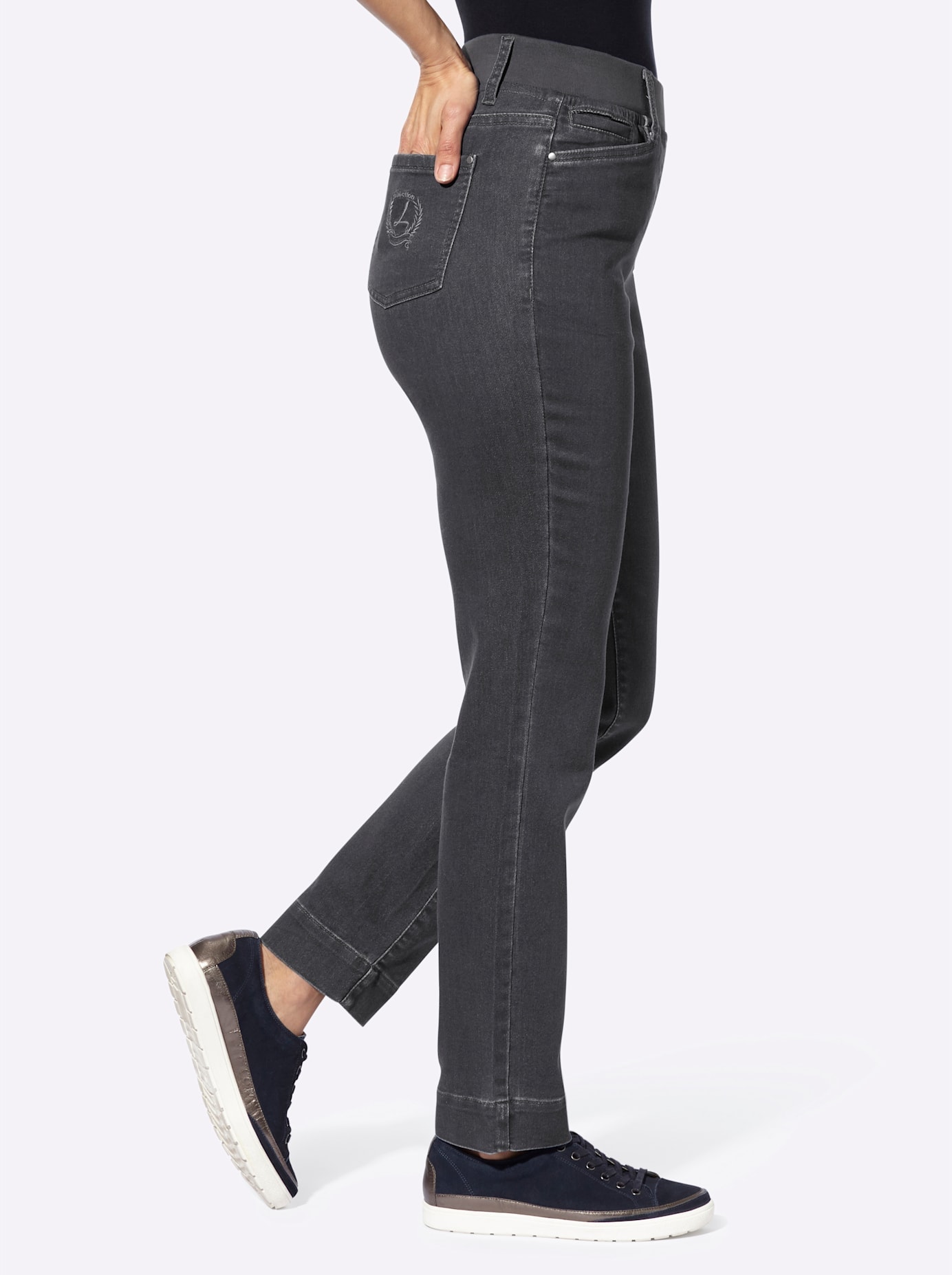 Casual Looks Bequeme Jeans, (1 tlg.)