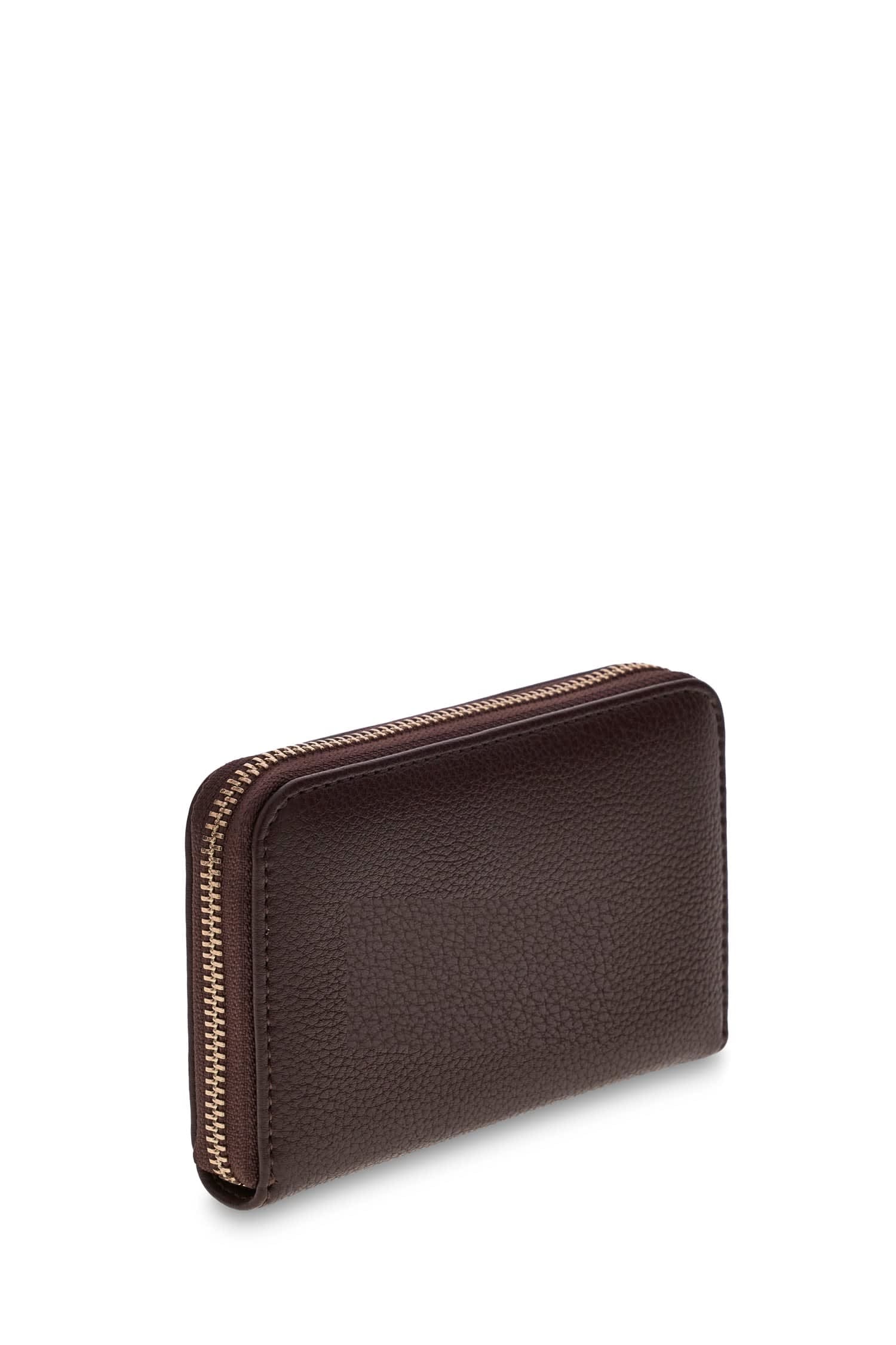 Guess Geldbörse »MELODY SLG MEDIUM ZIP AROUND« Damen Geldbeutel, Portemonnaie mit GUESS-Label