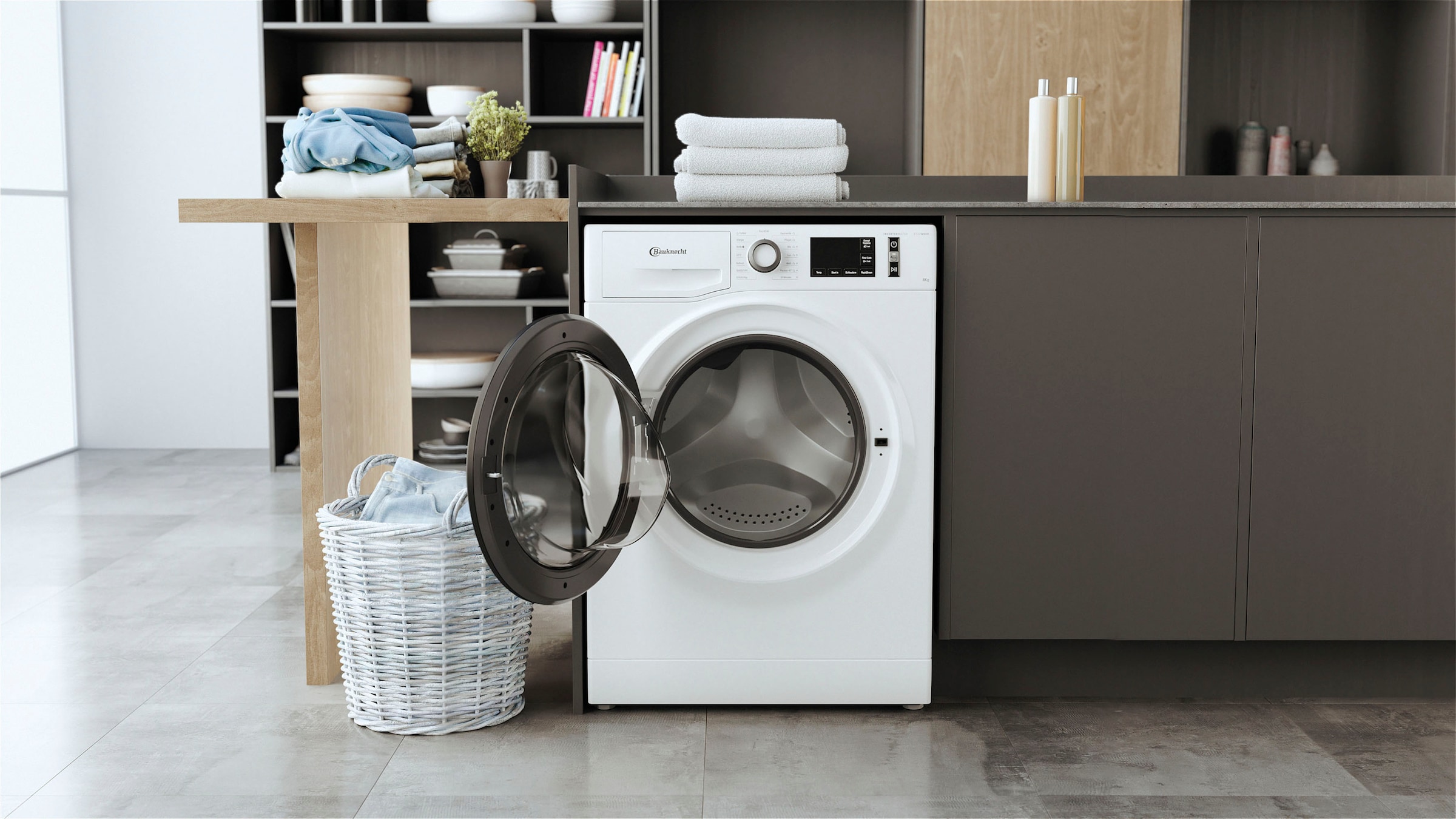 BAUKNECHT Waschmaschine, W Active 8A, 8 kg, 1400 U/min jetzt kaufen bei OTTO