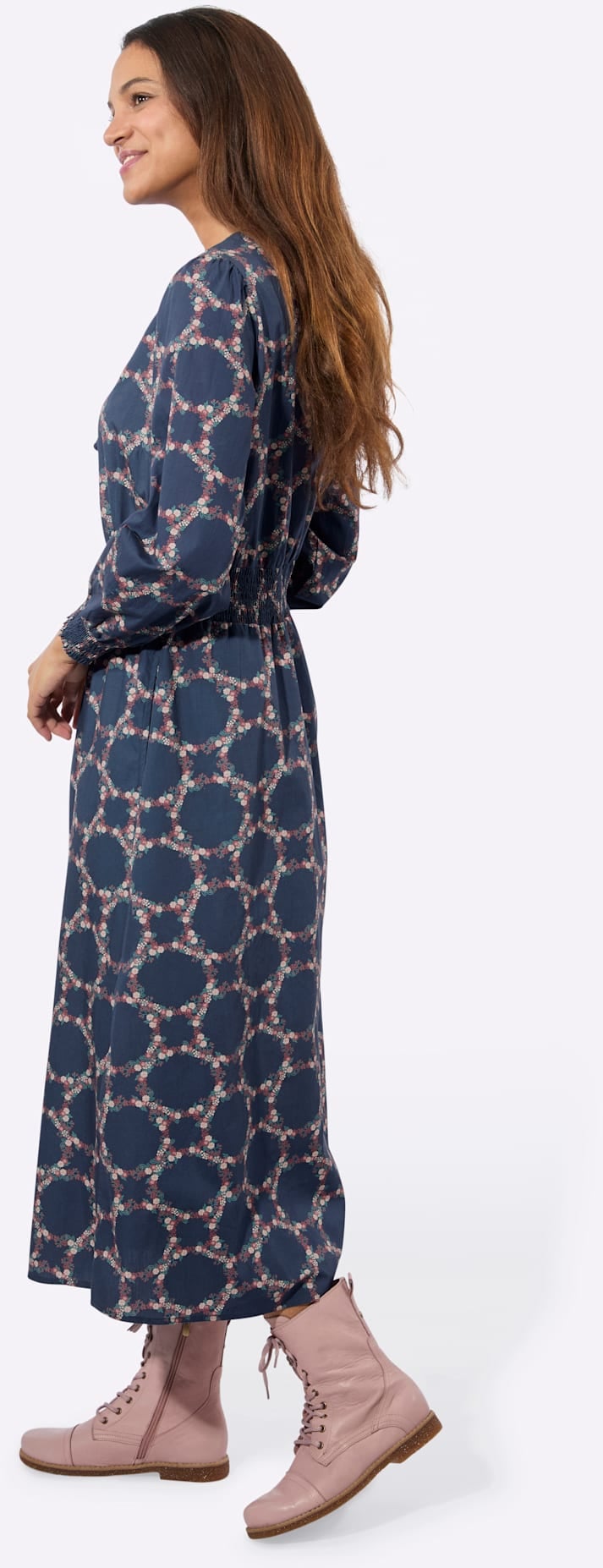 Inspirationen Maxikleid »Webkleid« Nahttasche
