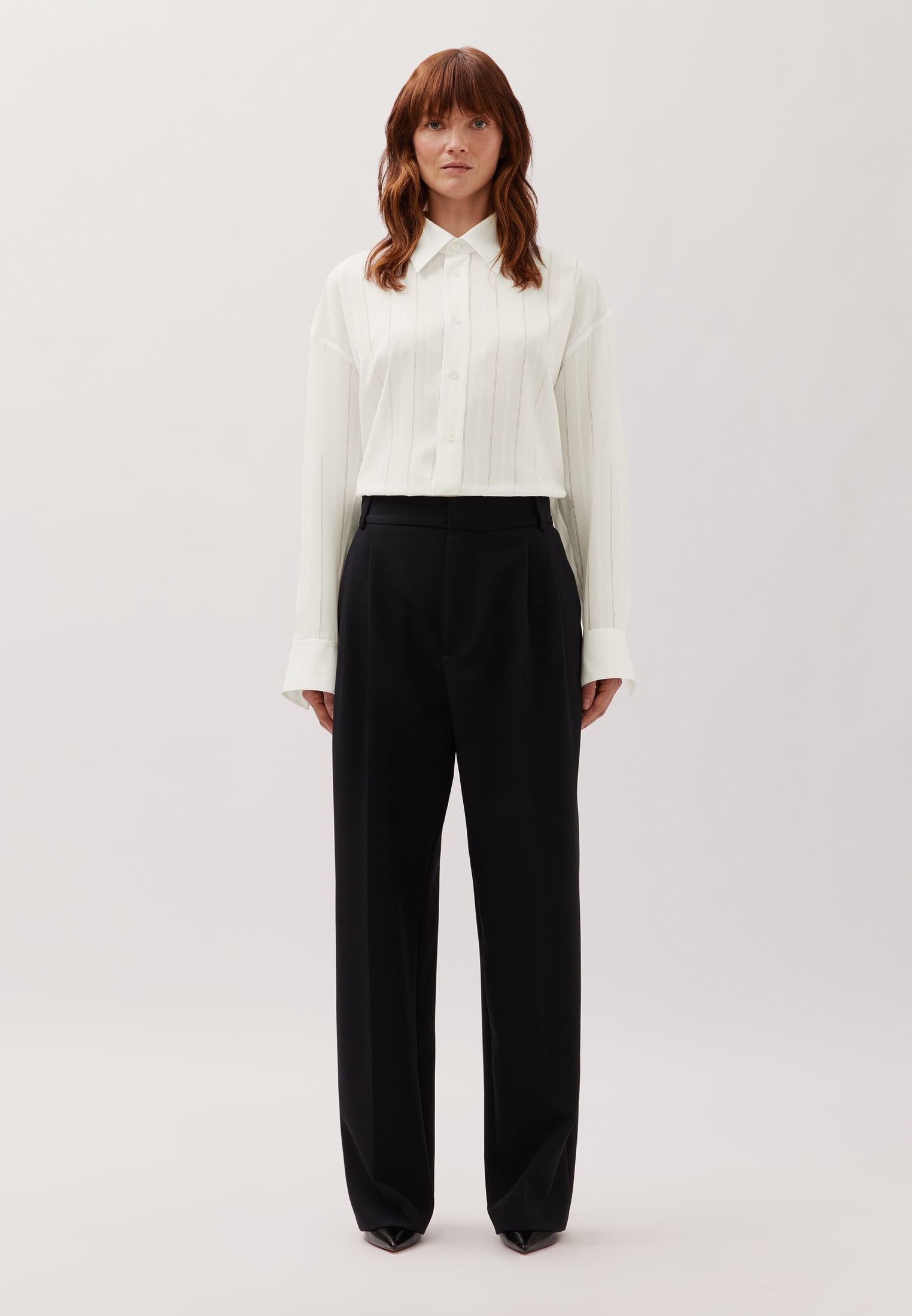 studio seidensticker Businesshemd Regular 1/1 Kentkragen Gestreift