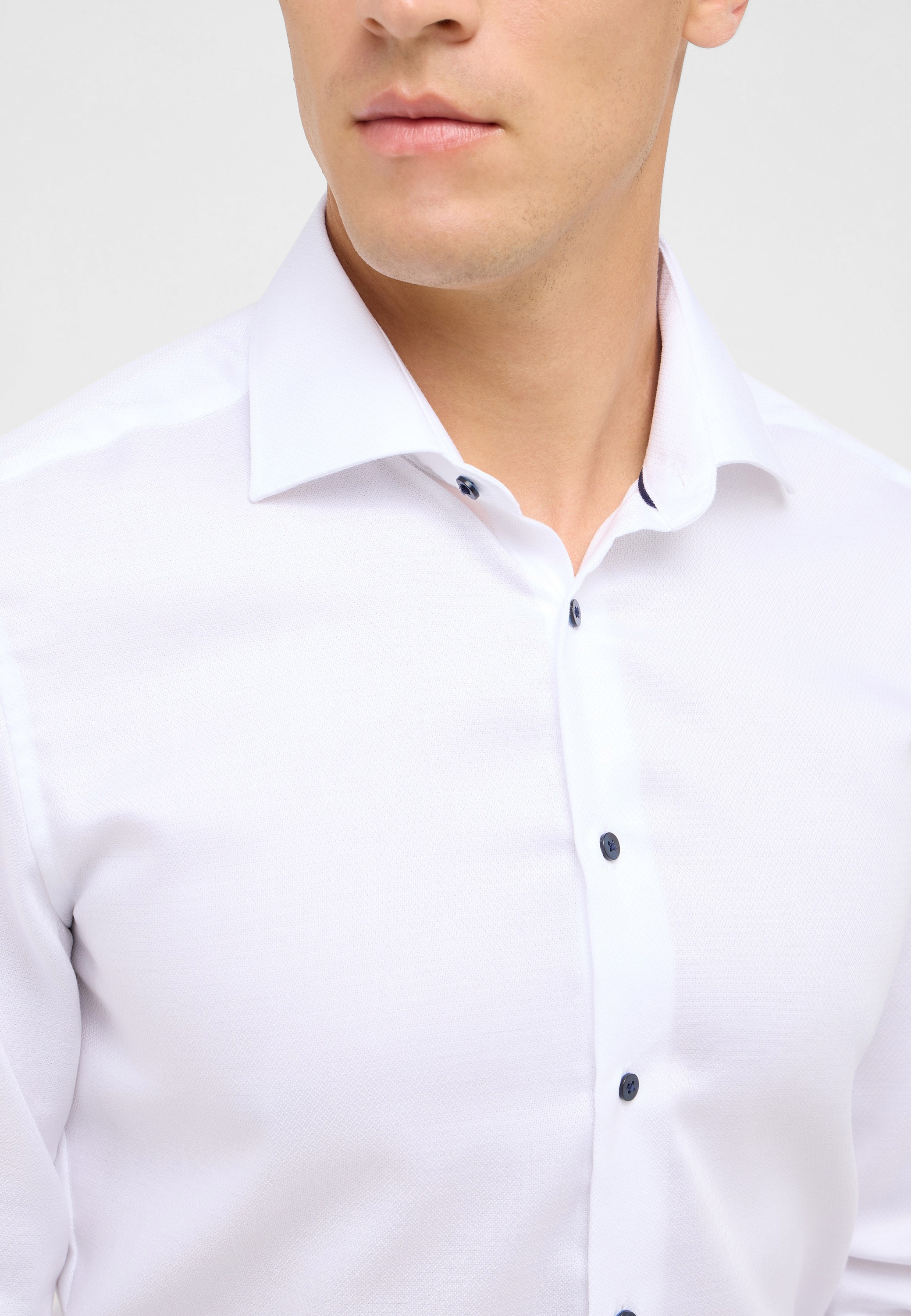 Eterna Langarmhemd »SLIM FIT«, NON IRON (bügelfrei)