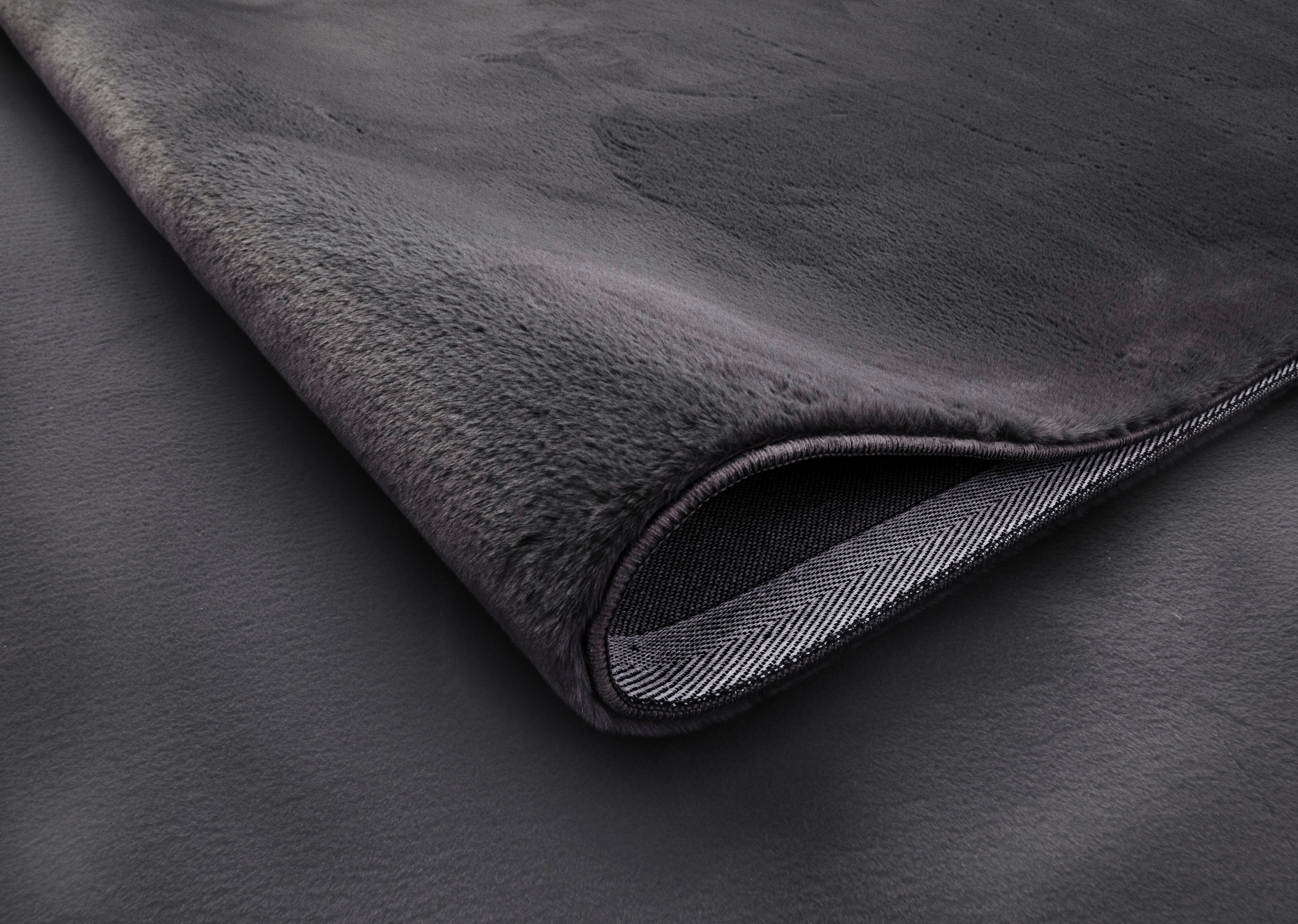 my home Fellteppich »Balu, Kunstfellteppich, Modern, Langflor Teppich« rechteckig 20 mm Höhe Kaninchenfell-Haptik, kuschelig, weich, Wohnzimmer, Schlafzimmer