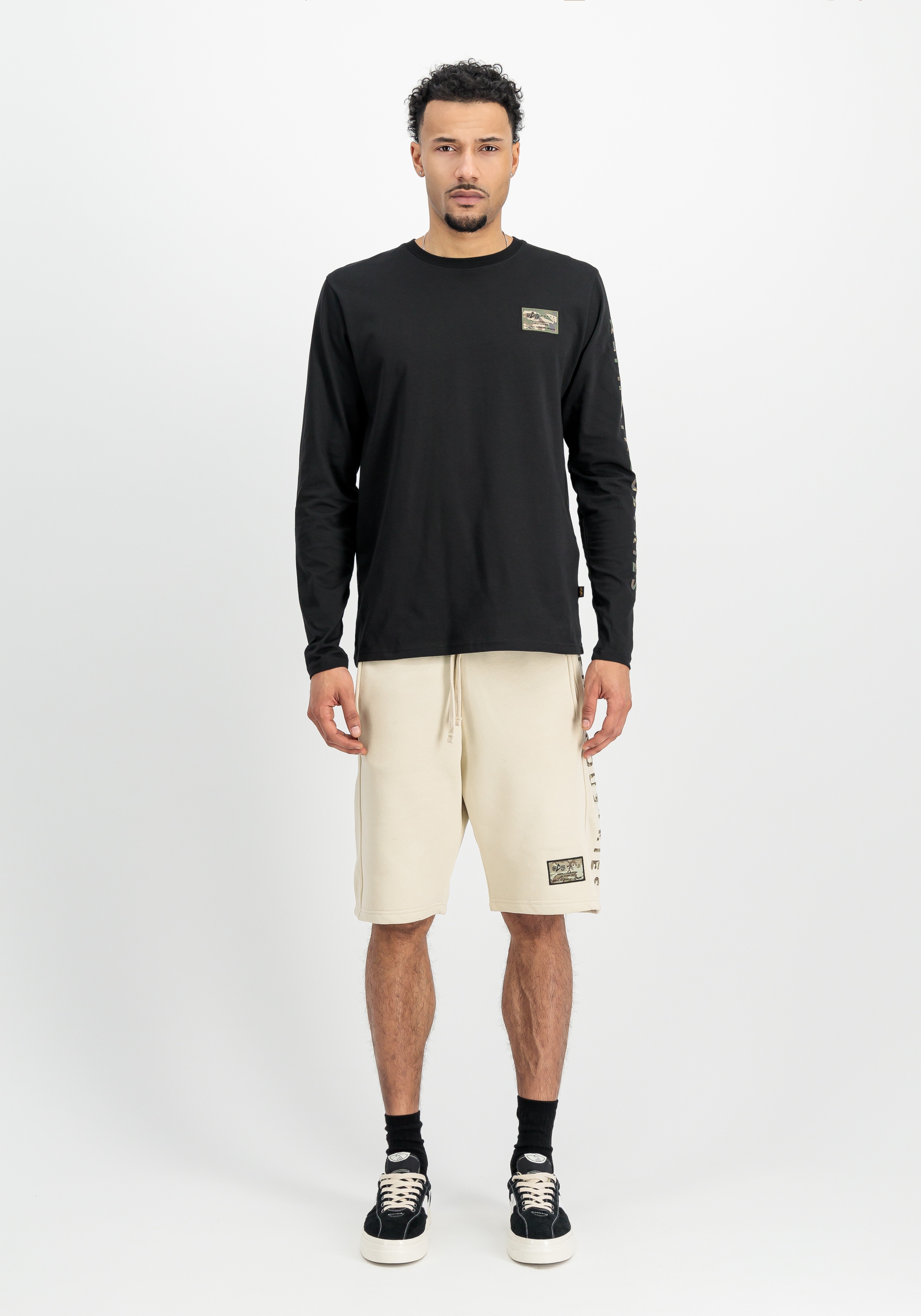 Alpha Industries Longsleeve »Camo Sleeve Longsleeve«