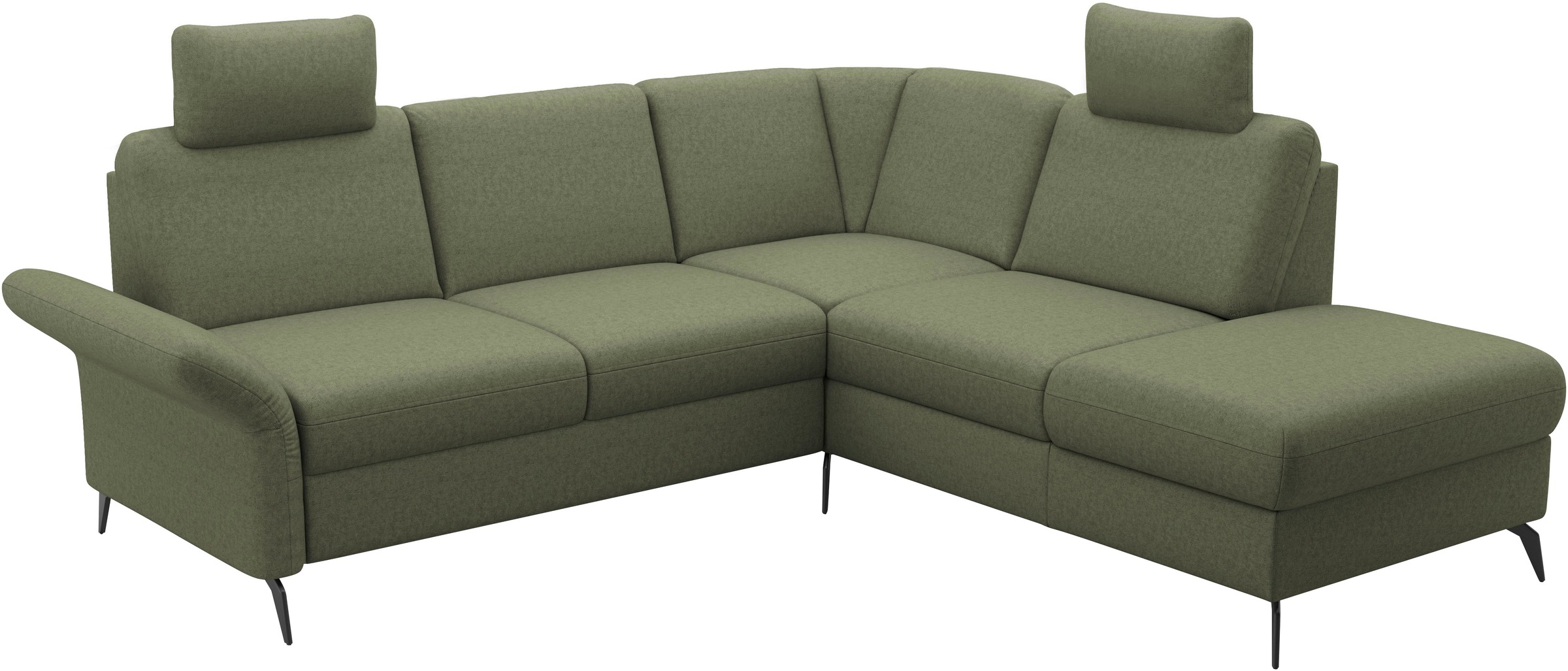 Home affaire Ecksofa »Rochelle«, optional: Armteilverstellung, klappbar, Bettkasen