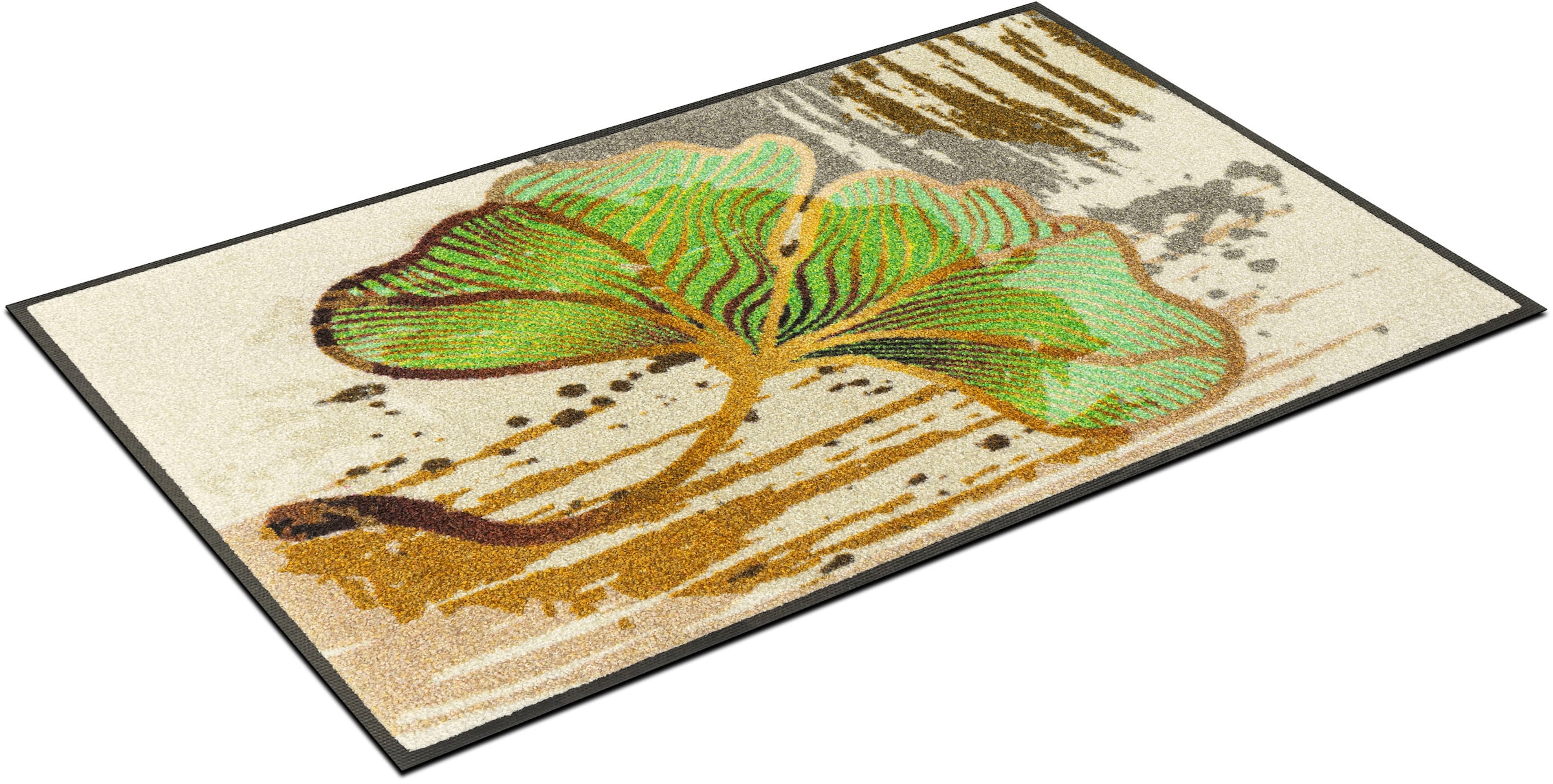 wash+dry by Kleen-Tex Fußmatte »Greengko« rechteckig 7 mm Höhe