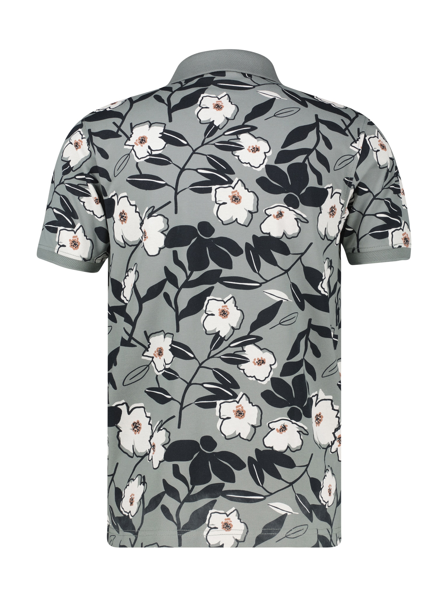 LERROS Poloshirt mit All-Over Print