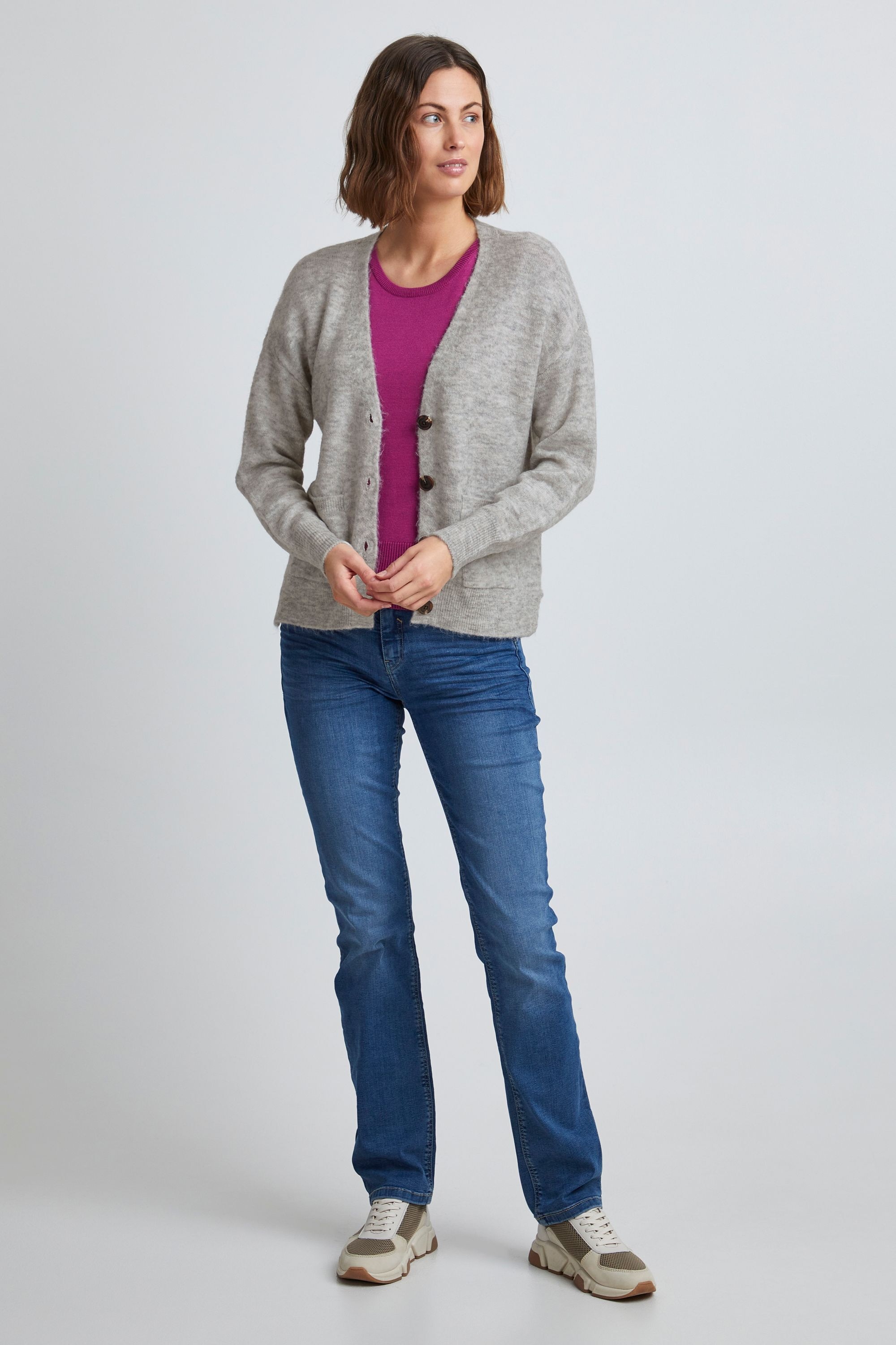 fransa Strickjacke »Strickjacke FREmdebbi«