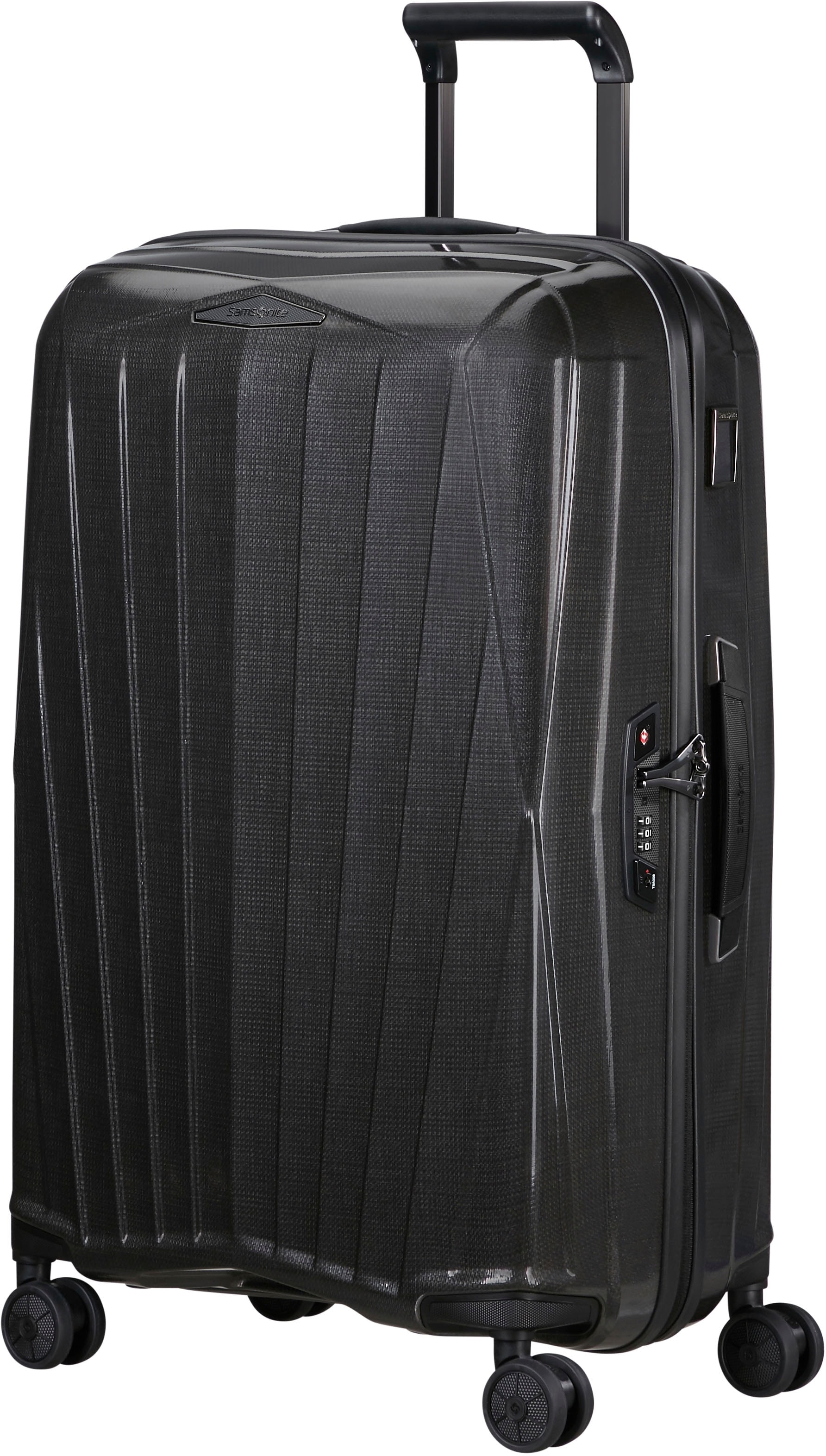 Samsonite Hartschalen-Trolley »MAJOR-LITE, verschiedene Größen und Farben«, 4 Rollen, Reisekoffer Volumenerweiterung bei S Reisegepäck Made in Europe