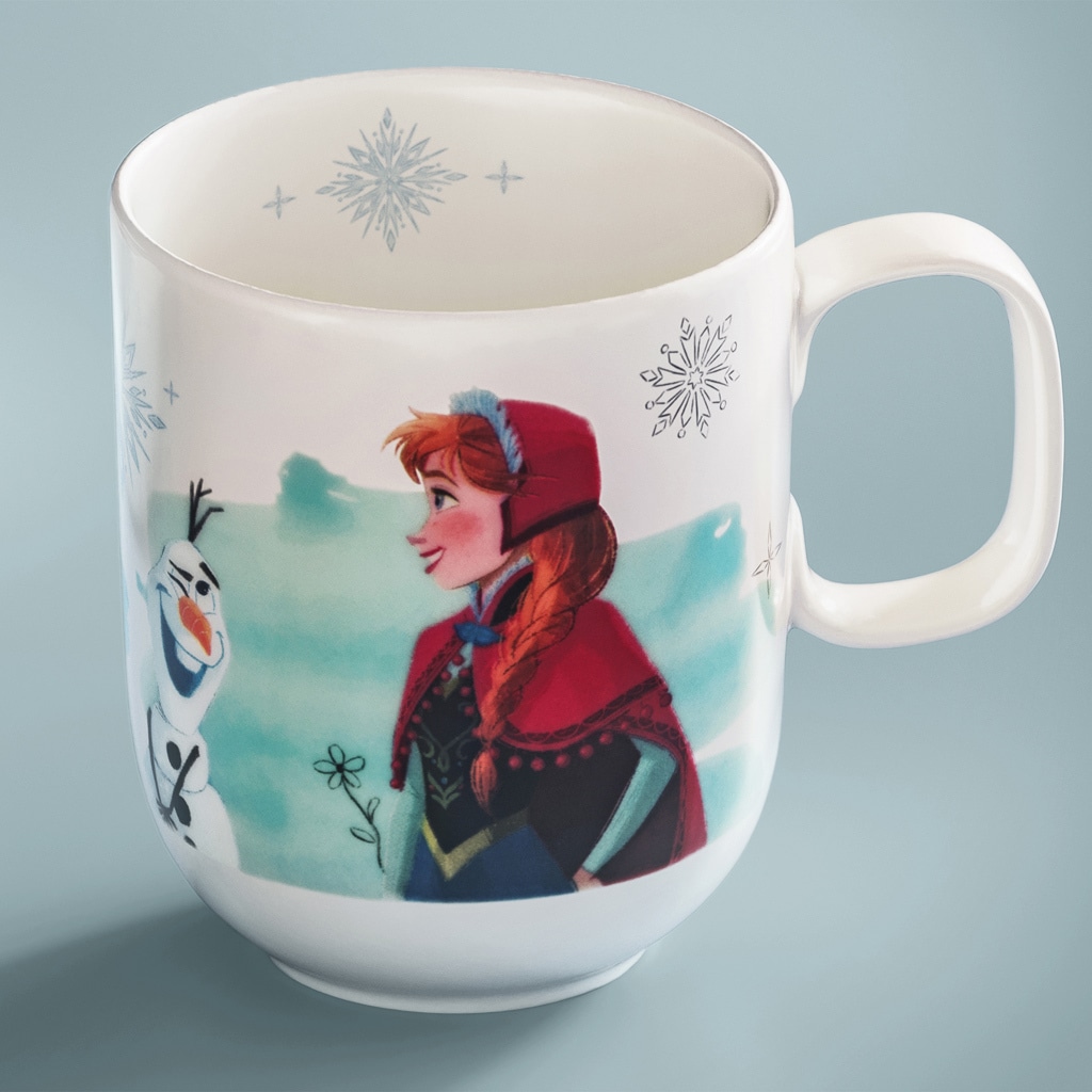 Villeroy & Boch Kinderbecher »Becher mit Henkel Disney Frozen 280 ml 6er Set bunt« Spülmaschinenfest, Mikrowellensicher