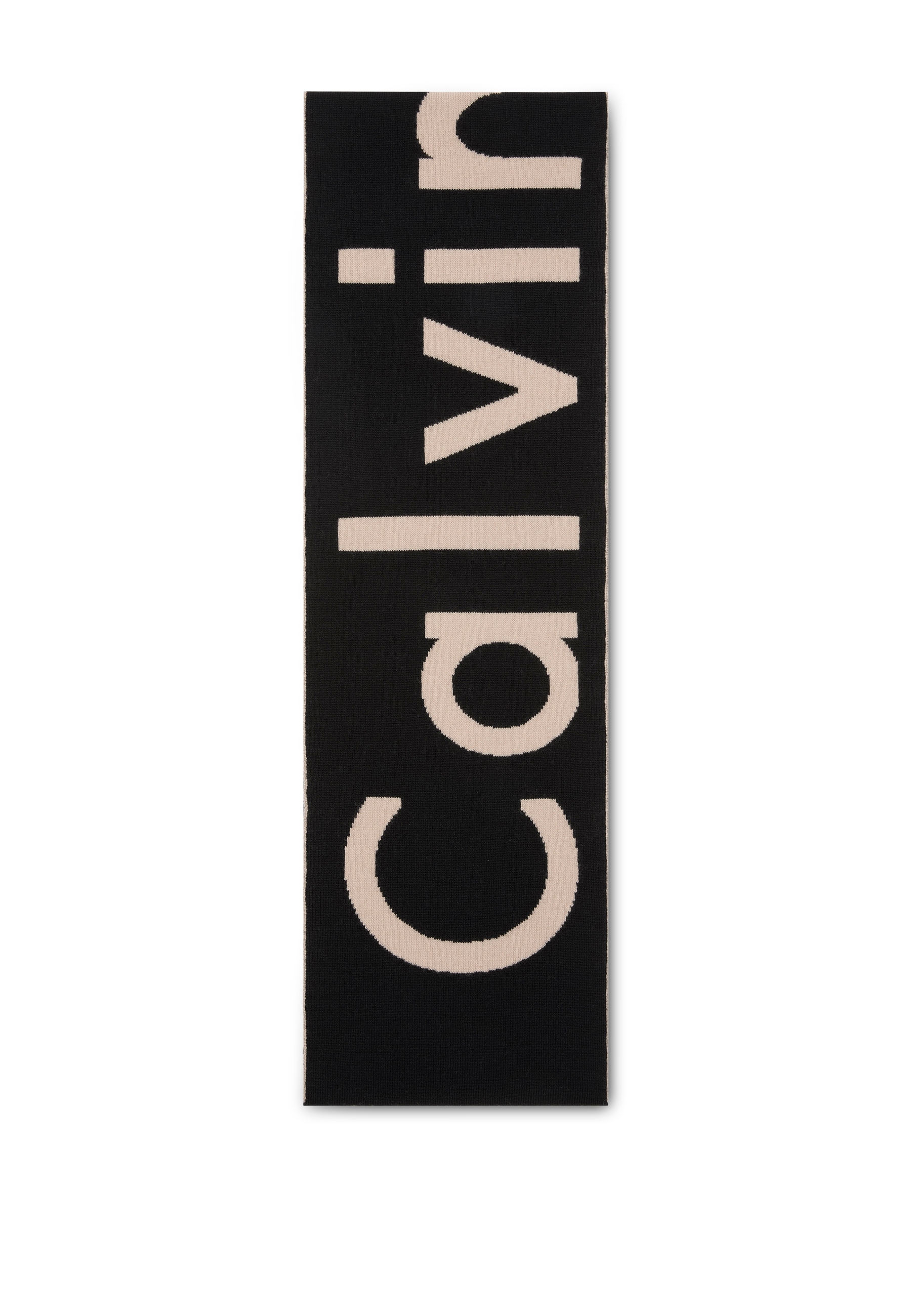 Calvin Klein Modetuch »BOLD LOGO 2-TONE WOOL HW SCARF« Perfekt für den Alltag in schwarz