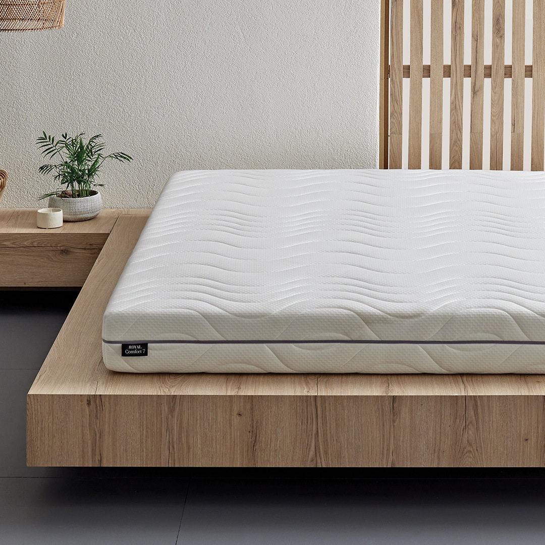 Yatas Bedding Komfortschaummatratze »Royal Comfort 7 Slim, Matratze 90x200, 140x200 cm & weitere Größen«, 18 cm hoch, Raumgewicht: 28 kg/m³, (1 St., 1-tlg.), 7-Zonen, H3, wendbar ergonomisch, atmungsaktiv