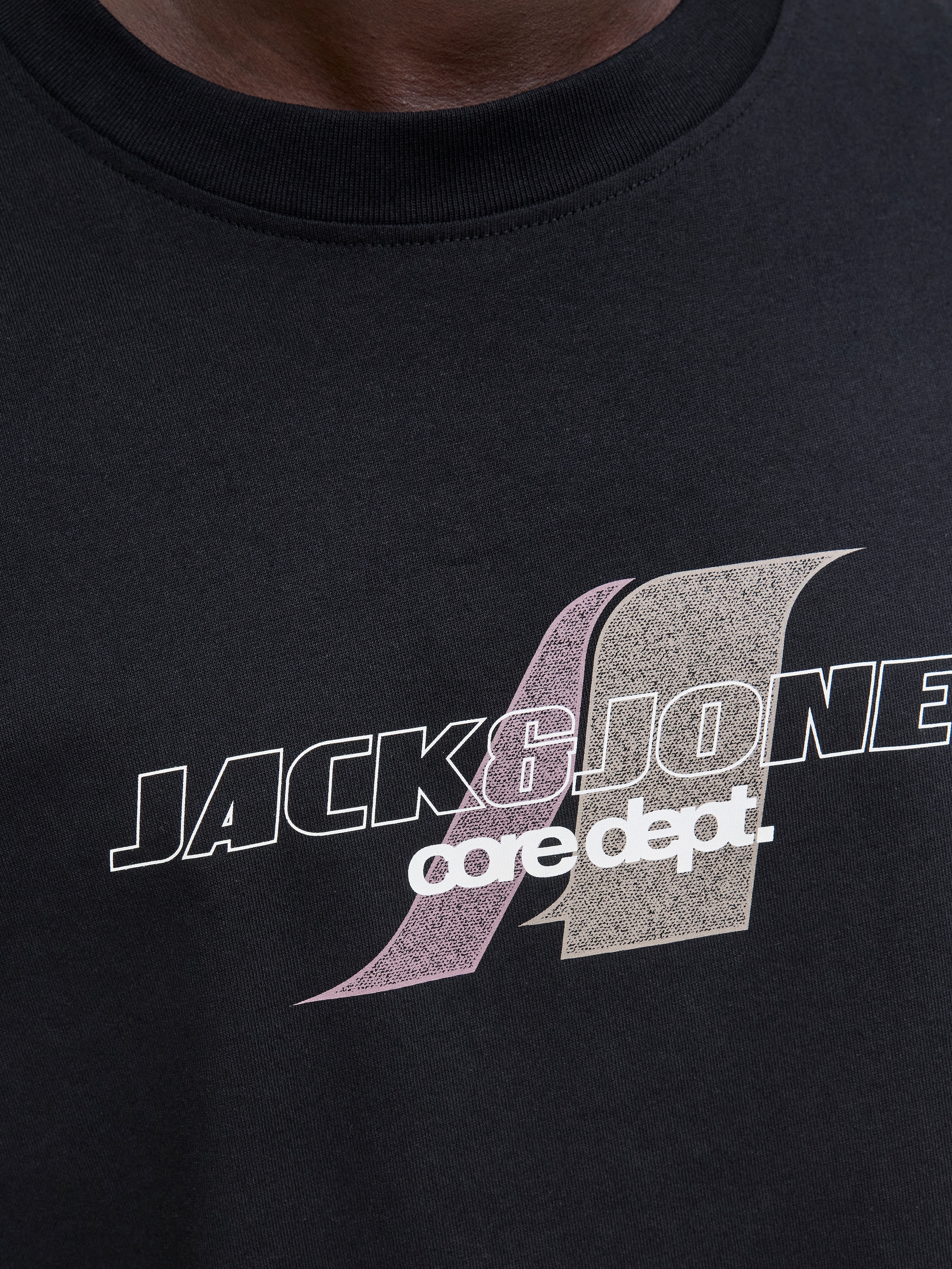 Jack & Jones T-Shirt »JCOTIER FRONT PRINT TEE SS CREW NECK«