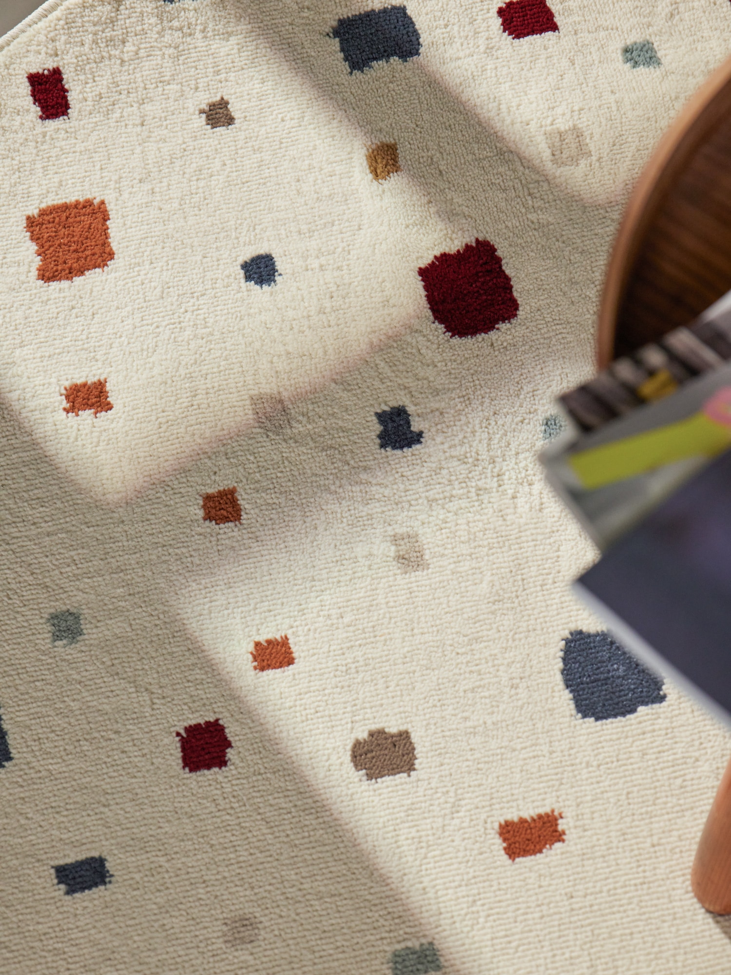 HANSE Home Kinderteppich »Funny Squares« rund 10 mm Höhe Pflegeleicht, Weich, Kinderzimmer, Spielteppich, Spielunterlage