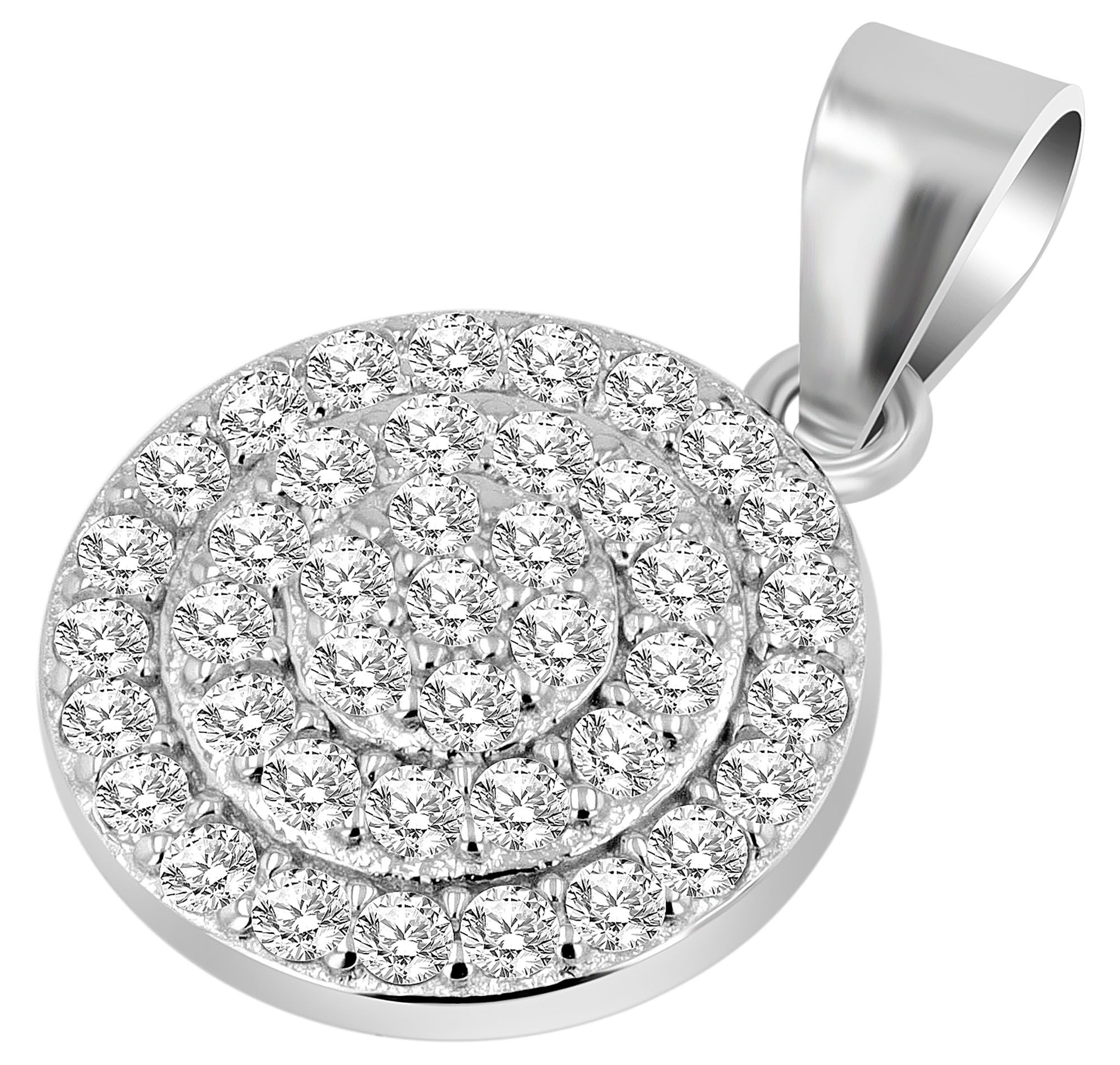 Adelia´s Kettenanhänger »Damen Anhänger aus 925 Silber mit Zirkonia«